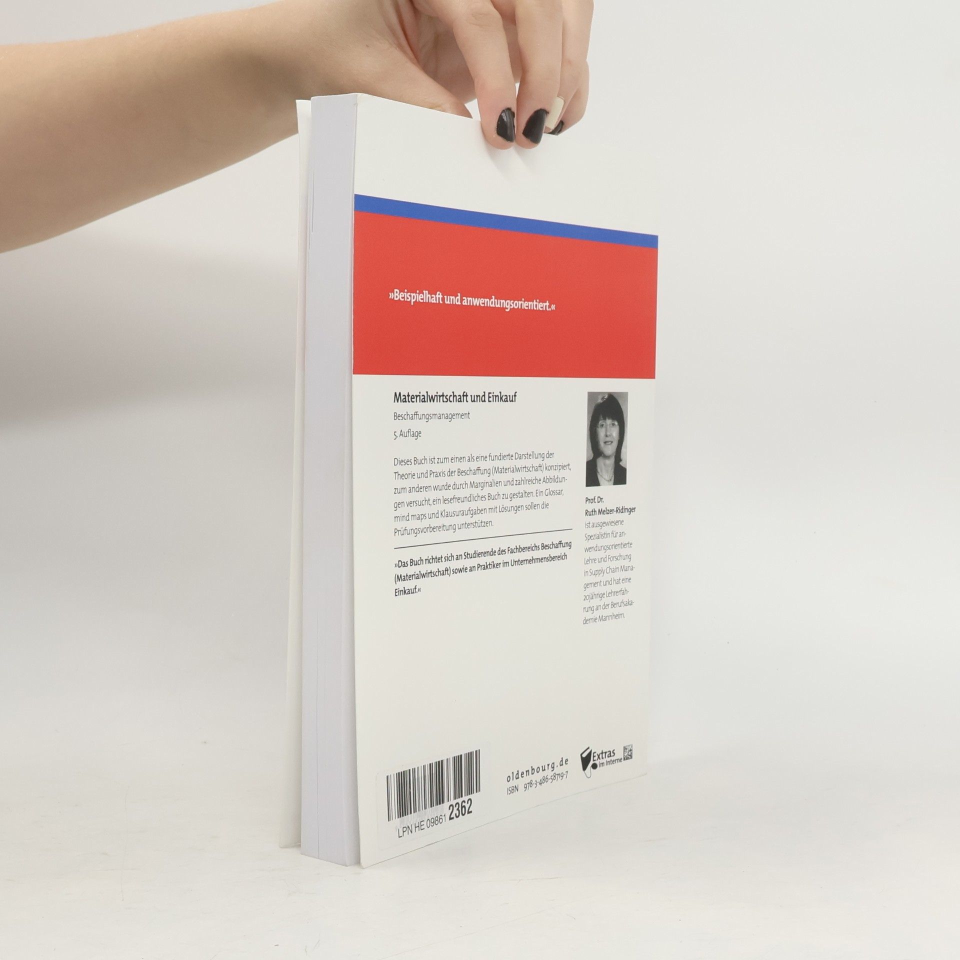 Ruth Melzer-Ridinger Materialwirtschaft und Einkauf