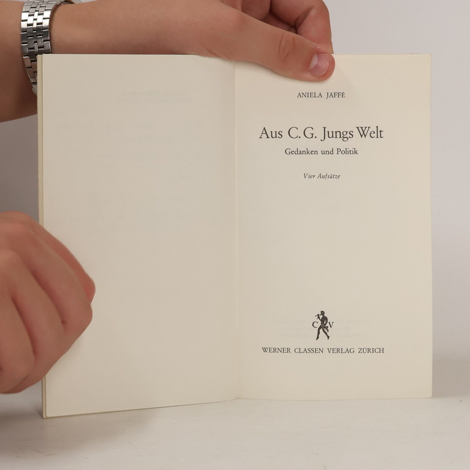 Aniela Jaffé Aus C. G. Jungs Welt