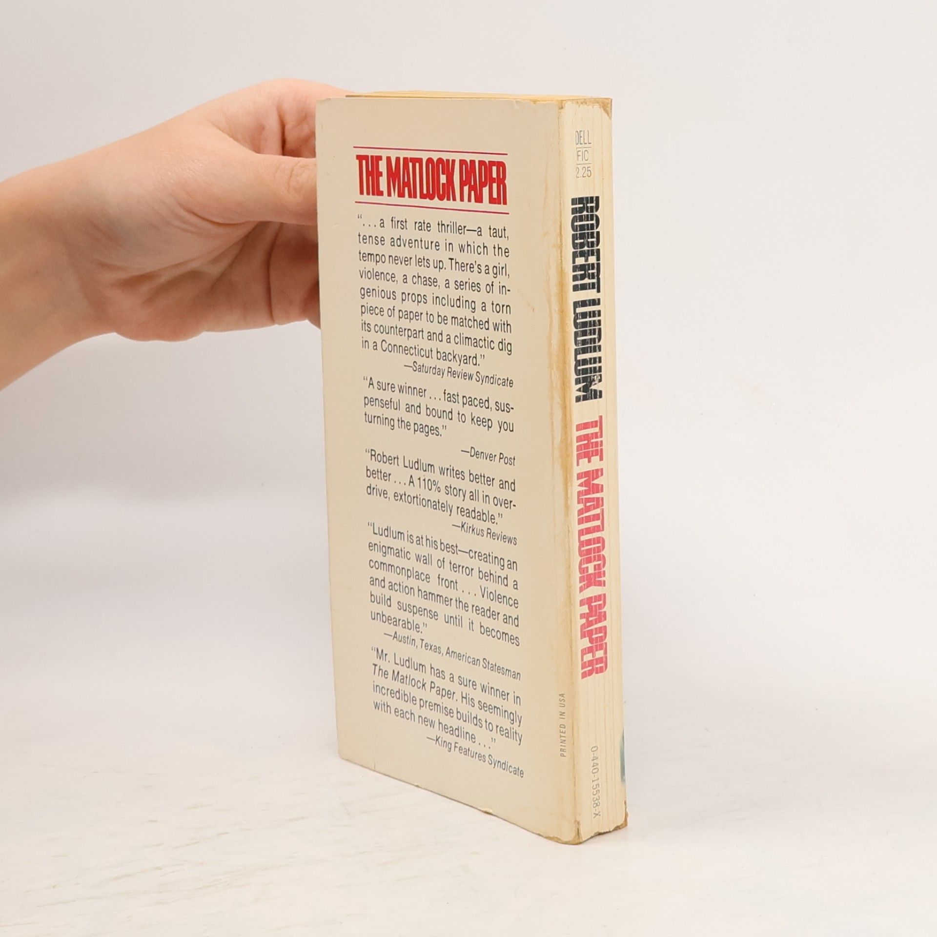 Robert Ludlum The Matlock paper