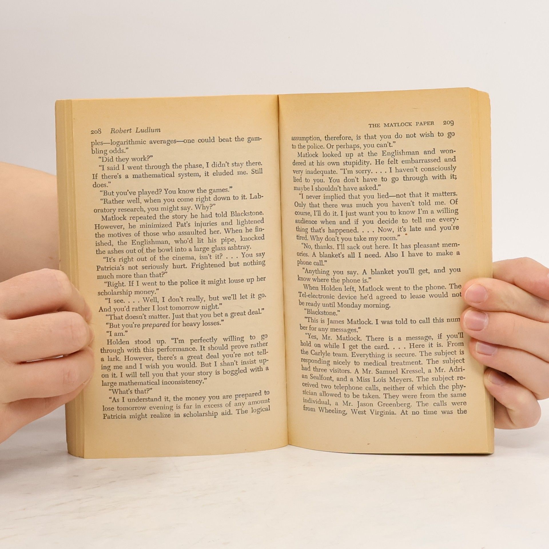 Robert Ludlum The Matlock paper