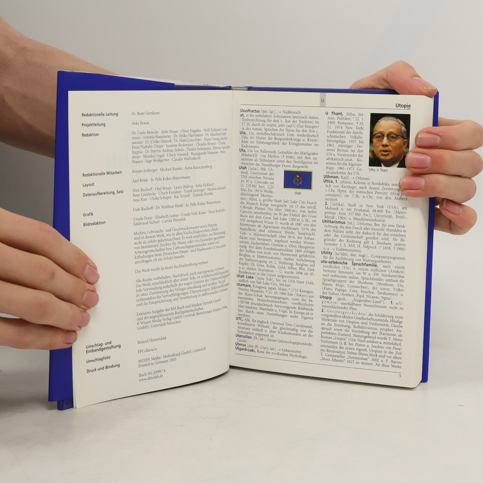 Various authors Das neue Bertelsmann Lexikon. Multimedial 23. Usus-Weis