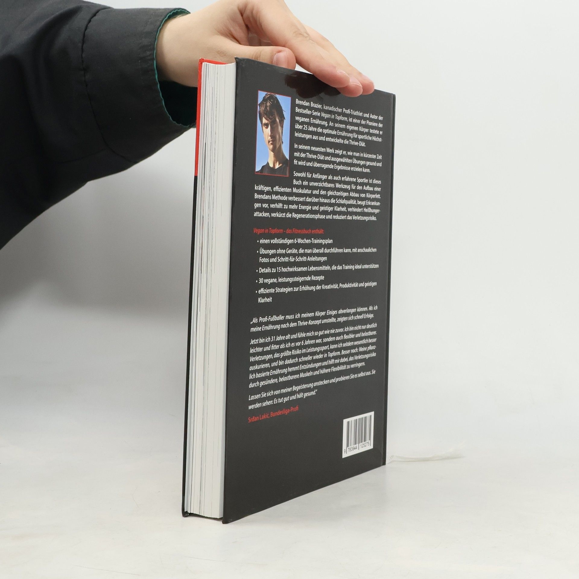 Brendan Brazier Vegan in Topform - Das Fitnessbuch