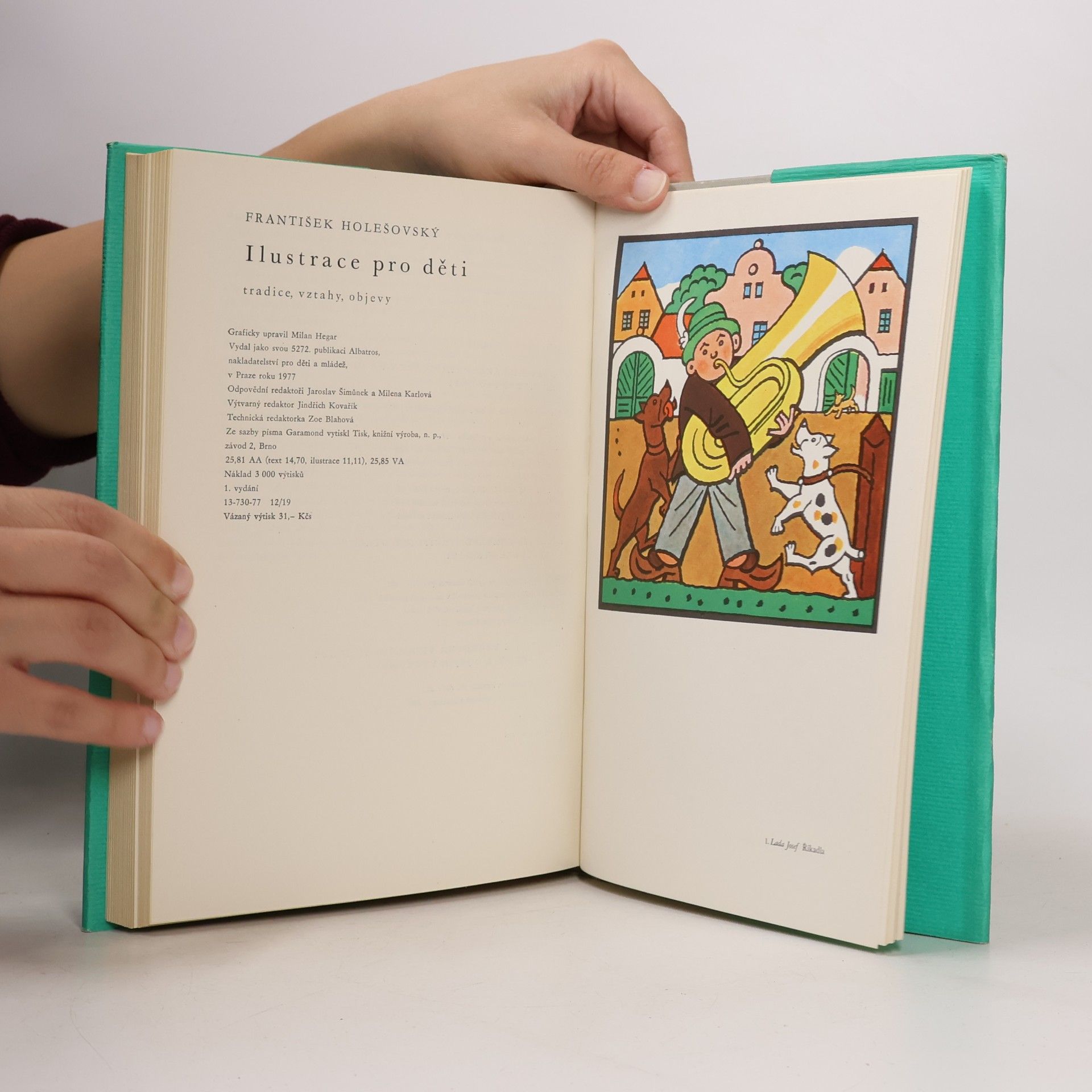 František Holešovský Ilustrace pro děti. Tradice, vztahy, objevy