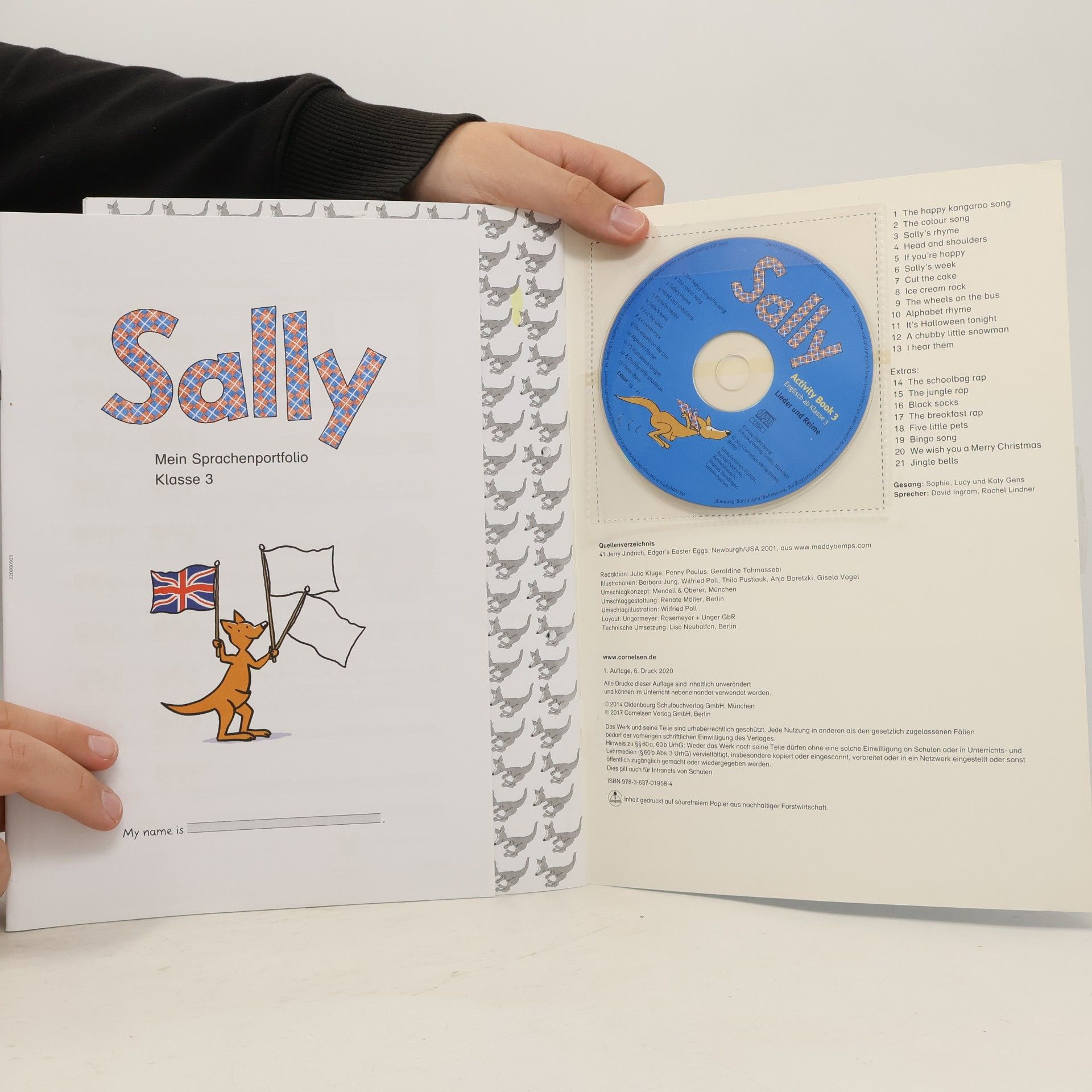 Jasmin Brune 3. Schuljahr, Activity Book mit Audio-CD