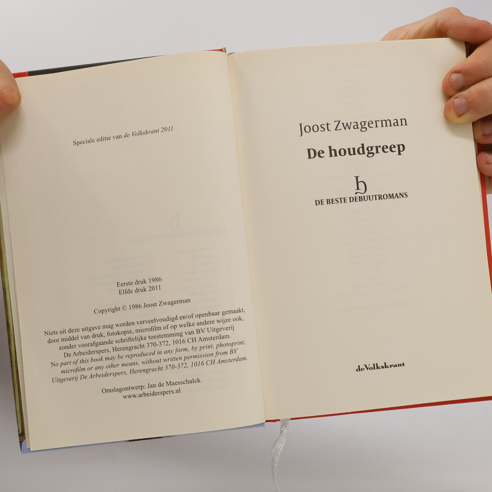 Joost Zwagerman De houdgreep 10