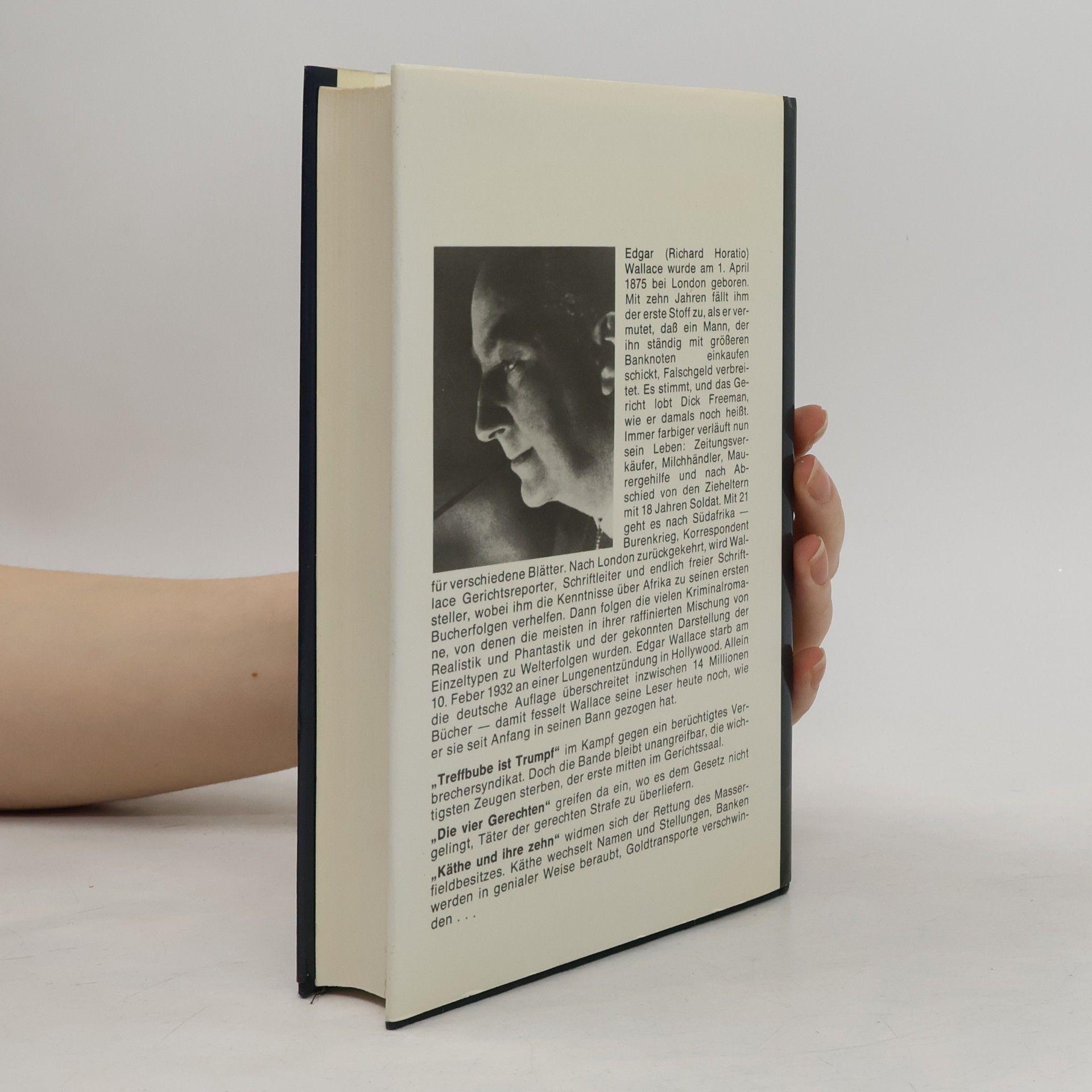 Edgar Wallace Dreimal Trumpf - dreimal Spannung