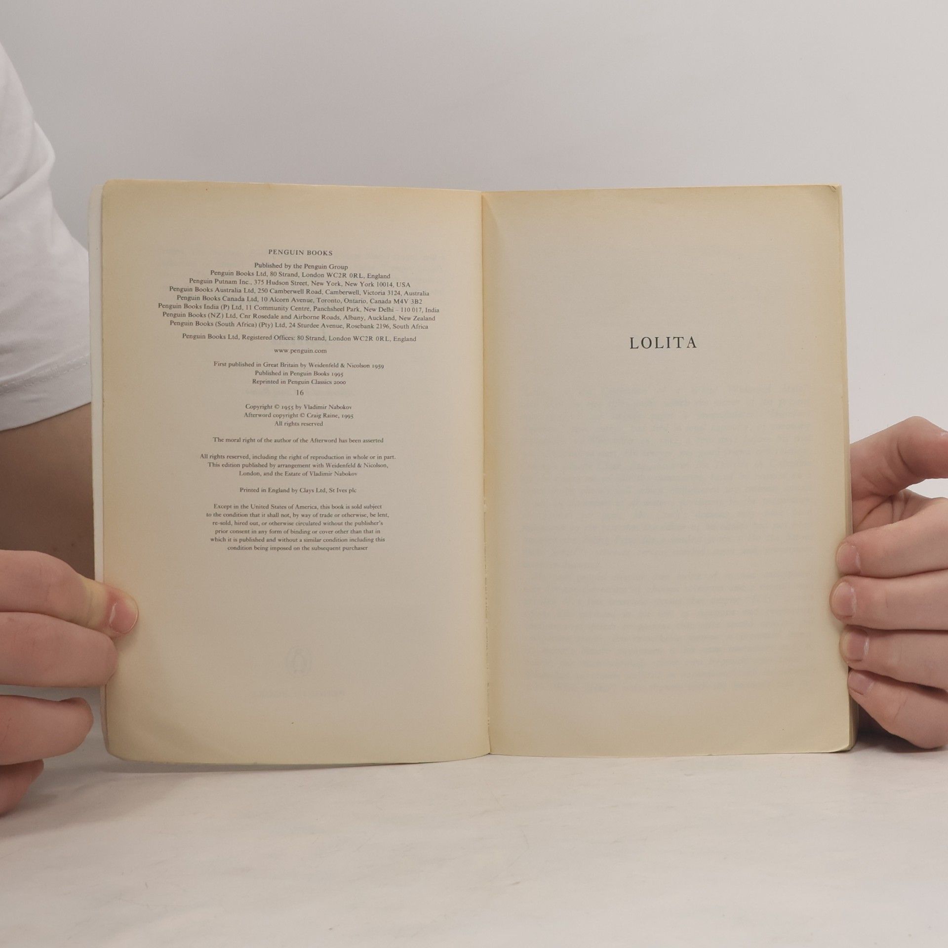 Vladimir Vladimirovič Nabokov LOLITA