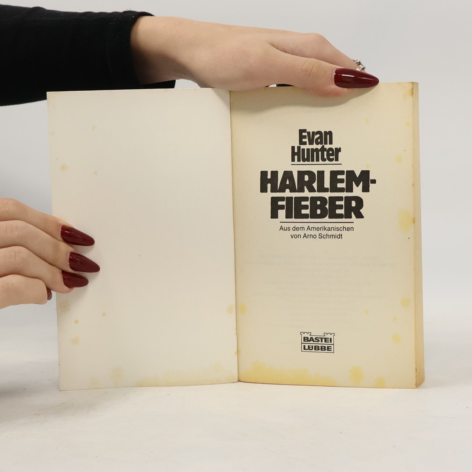 Ed McBain Harlem-Fieber