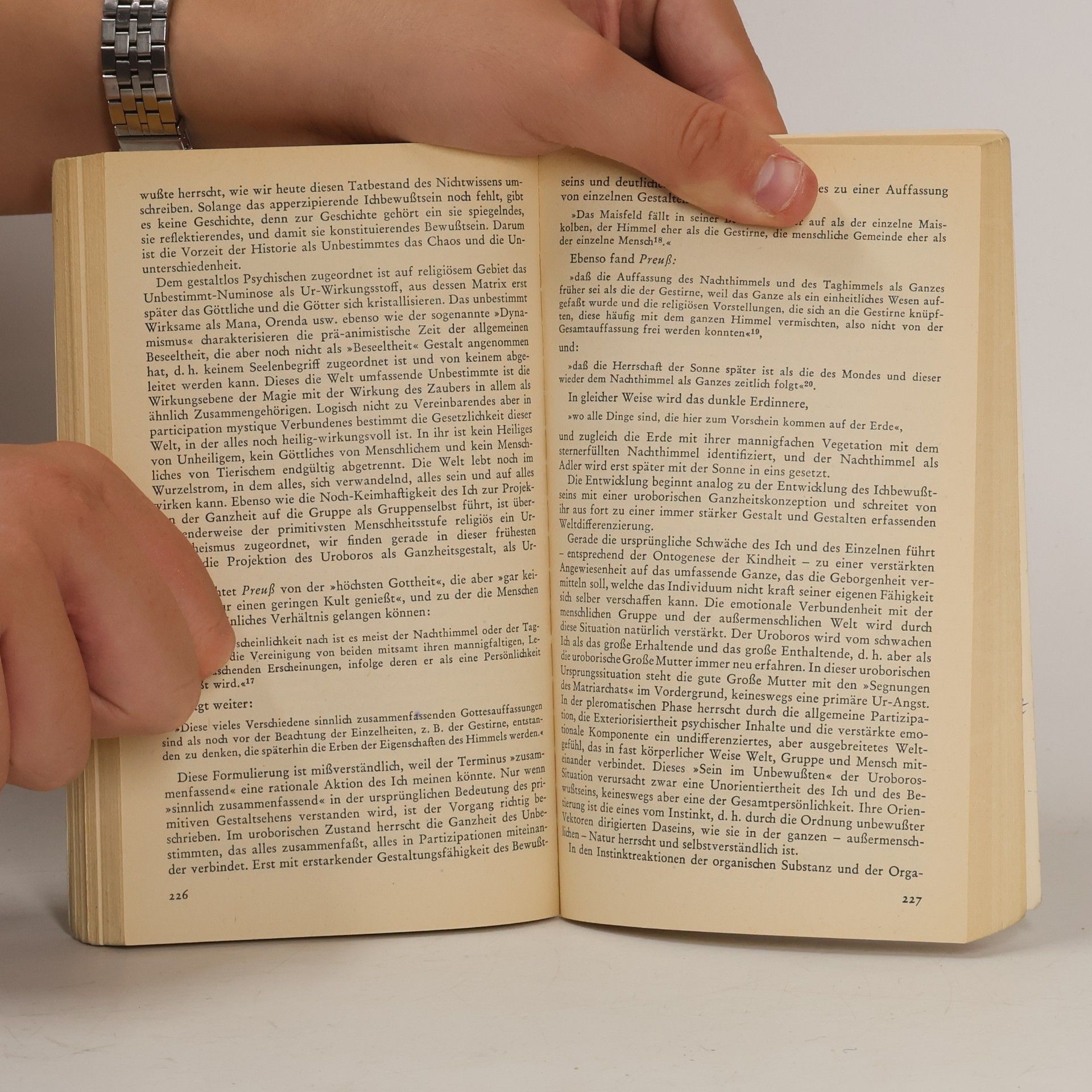 Erich Neumann Ursprungsgeschichte des Bewußtseins