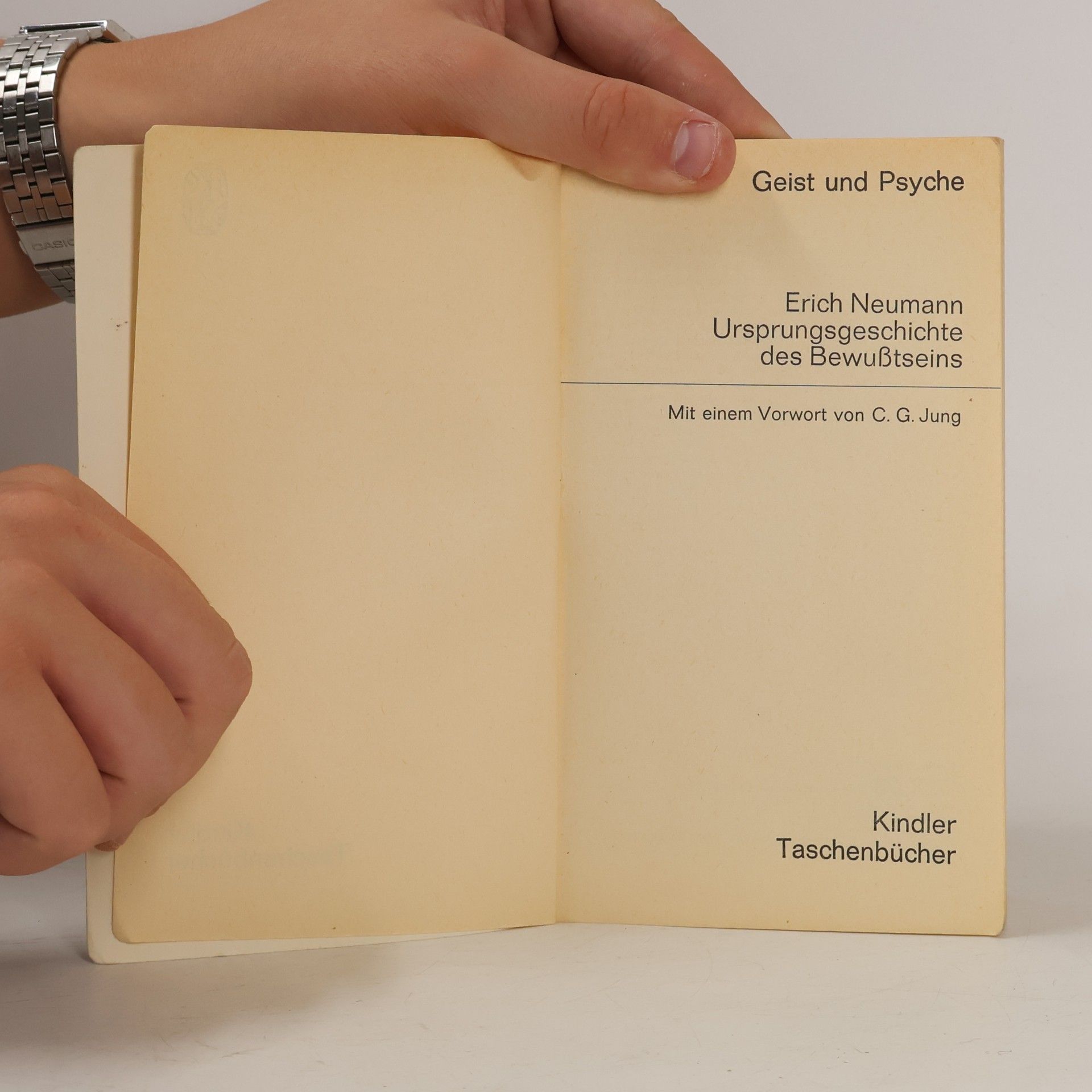 Erich Neumann Ursprungsgeschichte des Bewußtseins