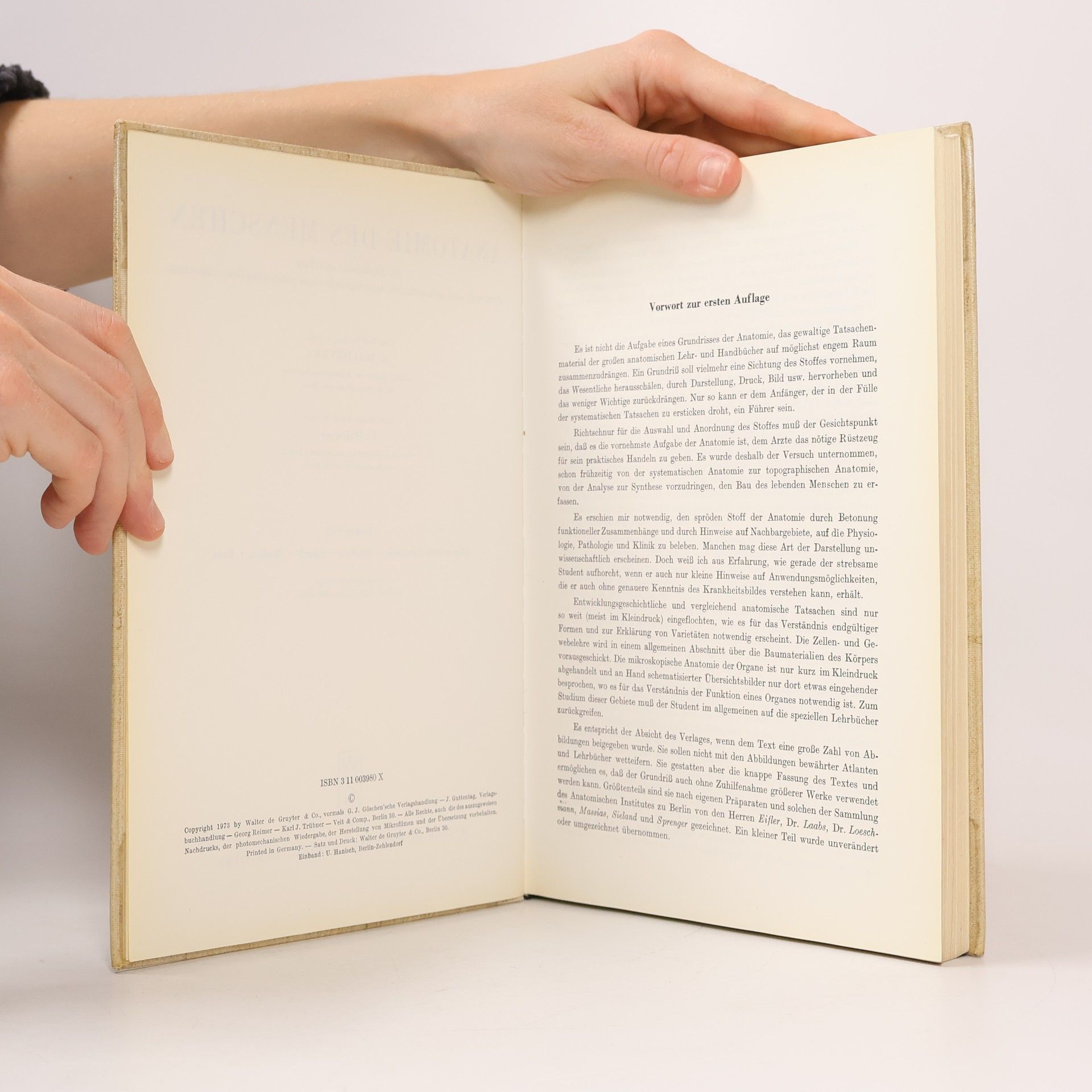 U. Waldeyer Anatomie des Menschen 1