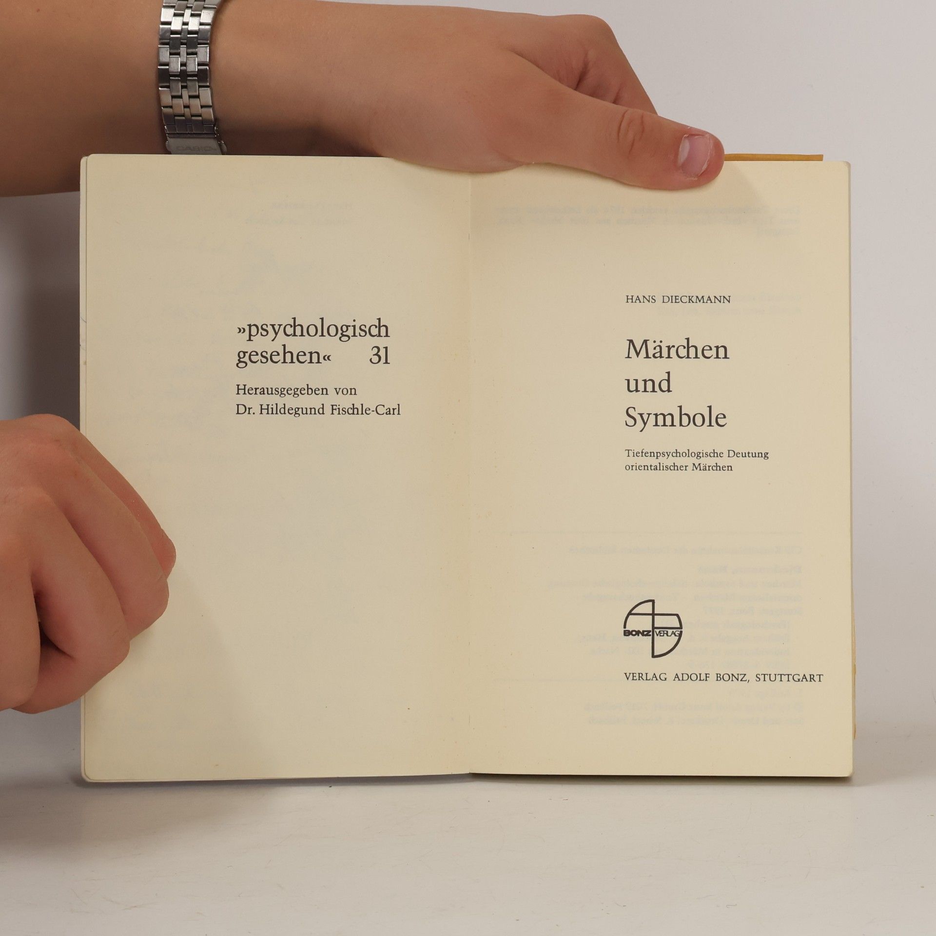 Hans Dieckmann Märchen und Symbole
