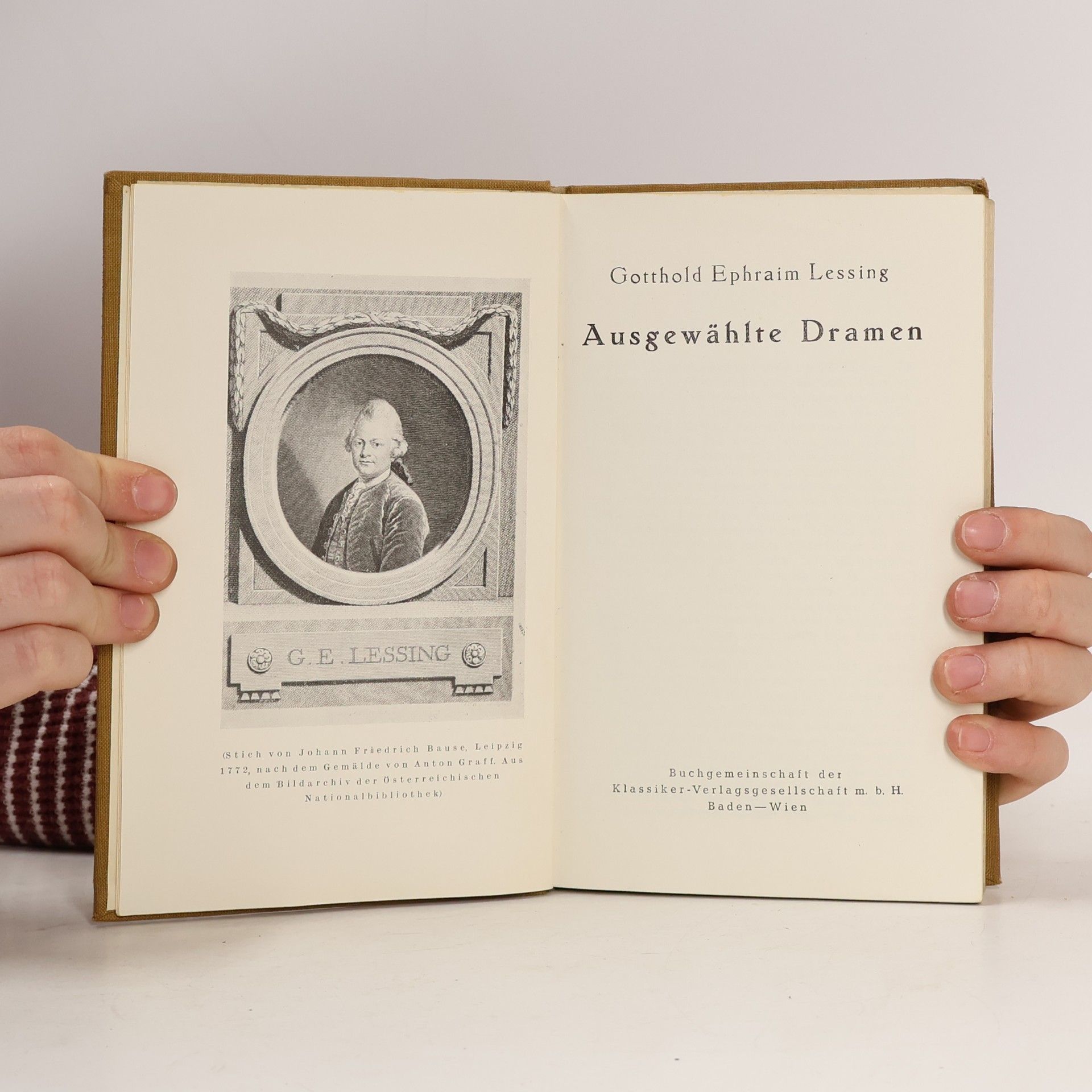 G. E. Lessing Meister-Dramen