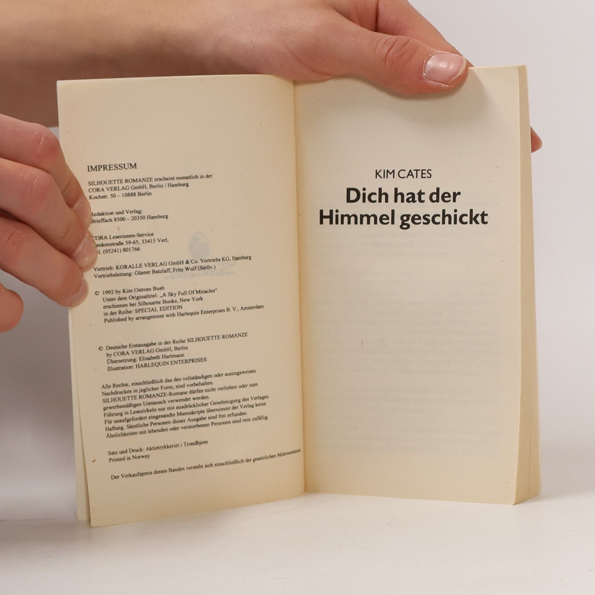 Kim Cates Dich hat der himmel geschickt
