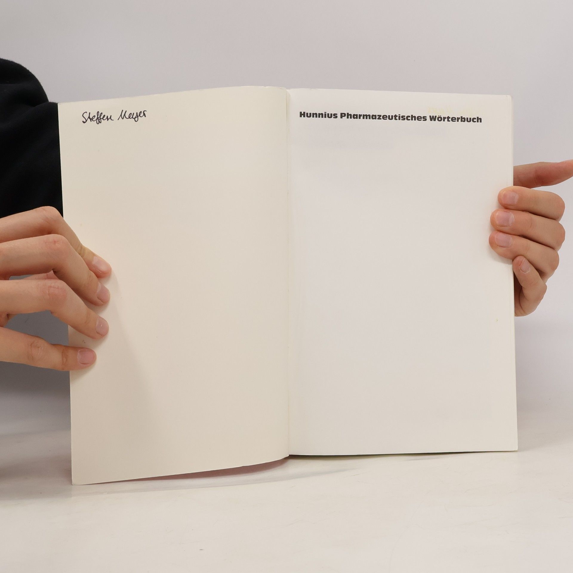 Curt Hunnius Pharmazeutisches Wörterbuch