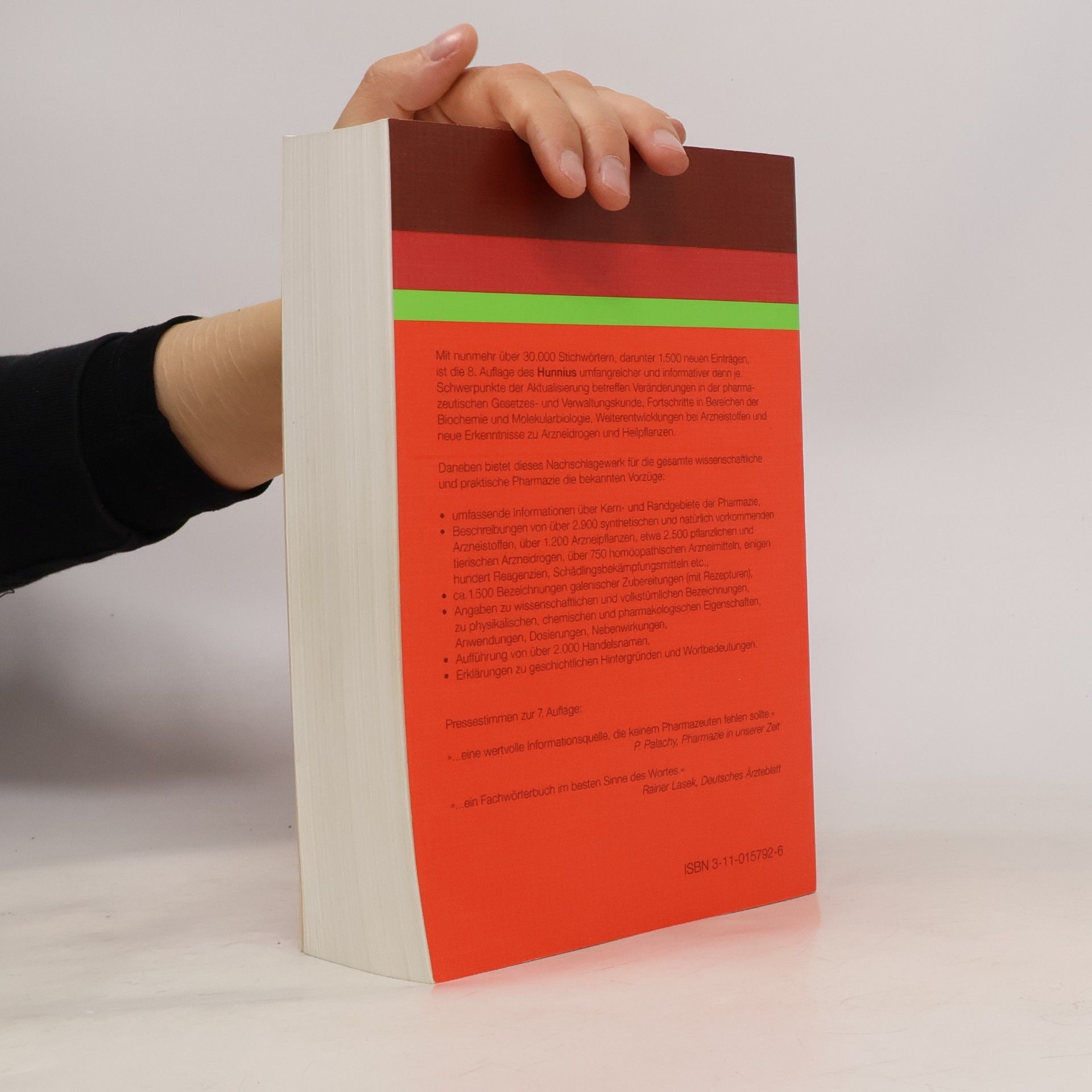 Curt Hunnius Pharmazeutisches Wörterbuch
