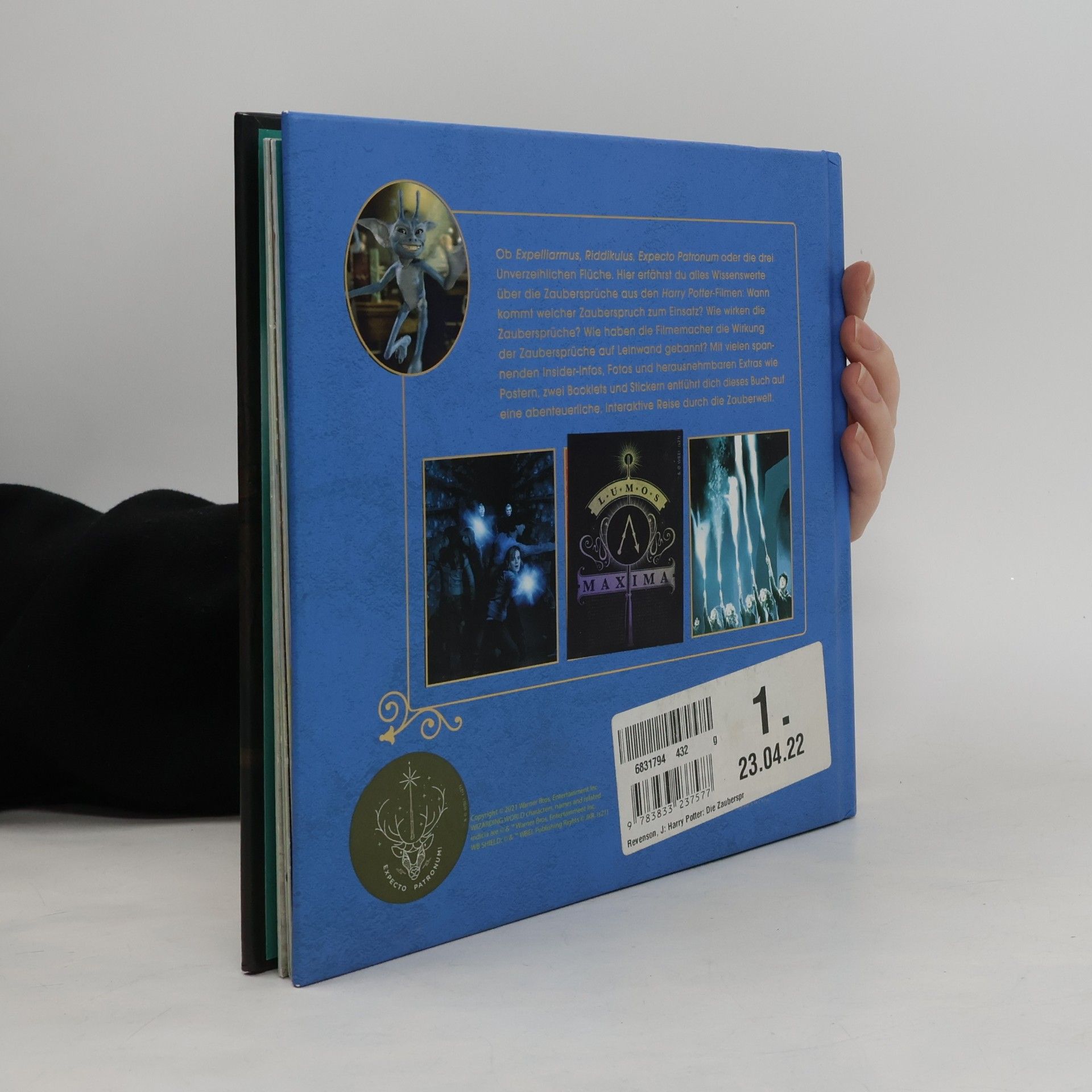 Eva Regine Rauch Harry Potter: die Zaubersprüche - das Handbuch zu den Filmen