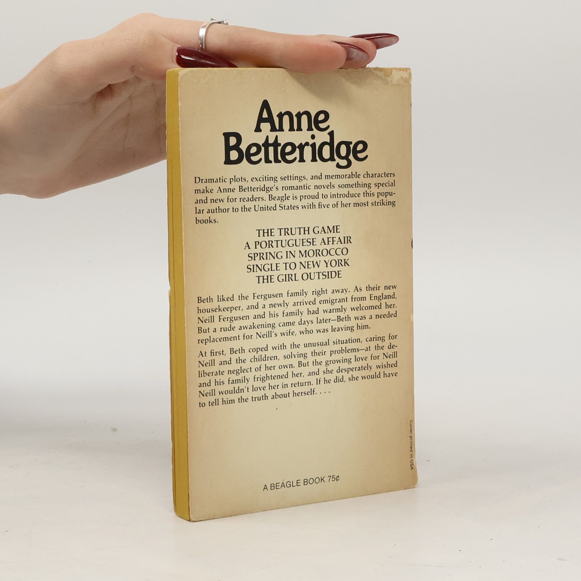 Anne Betteridge Single to New York