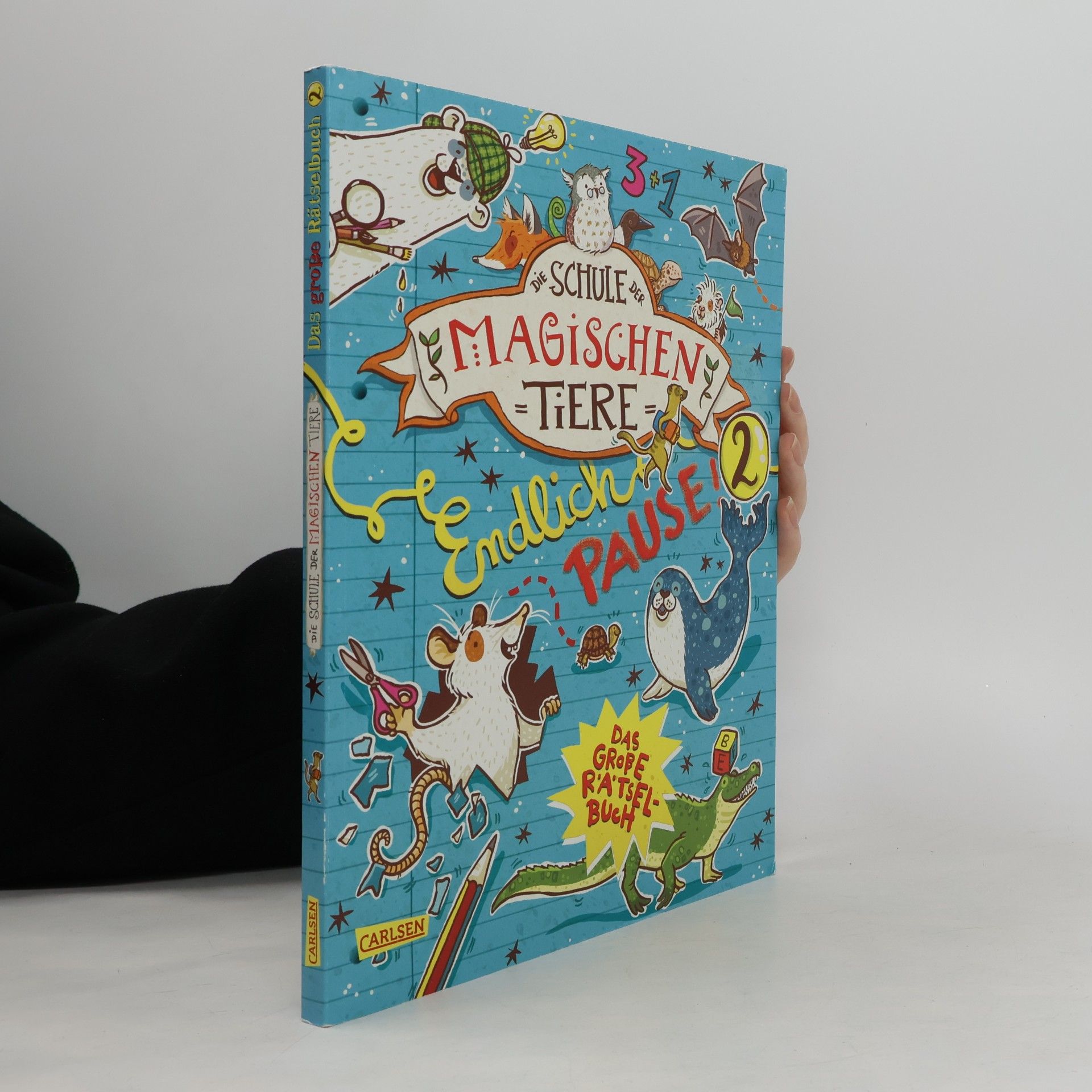 Die Schule der magischen Tiere: Endlich Pause! Das große Rätselbuch Band 2