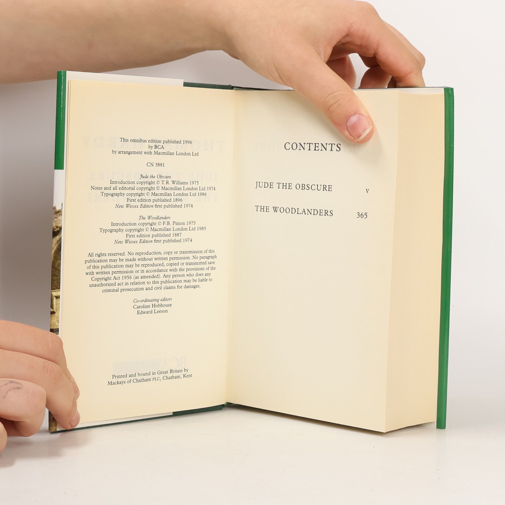 Thomas Hardy Jude the obscure & The Woodlanders