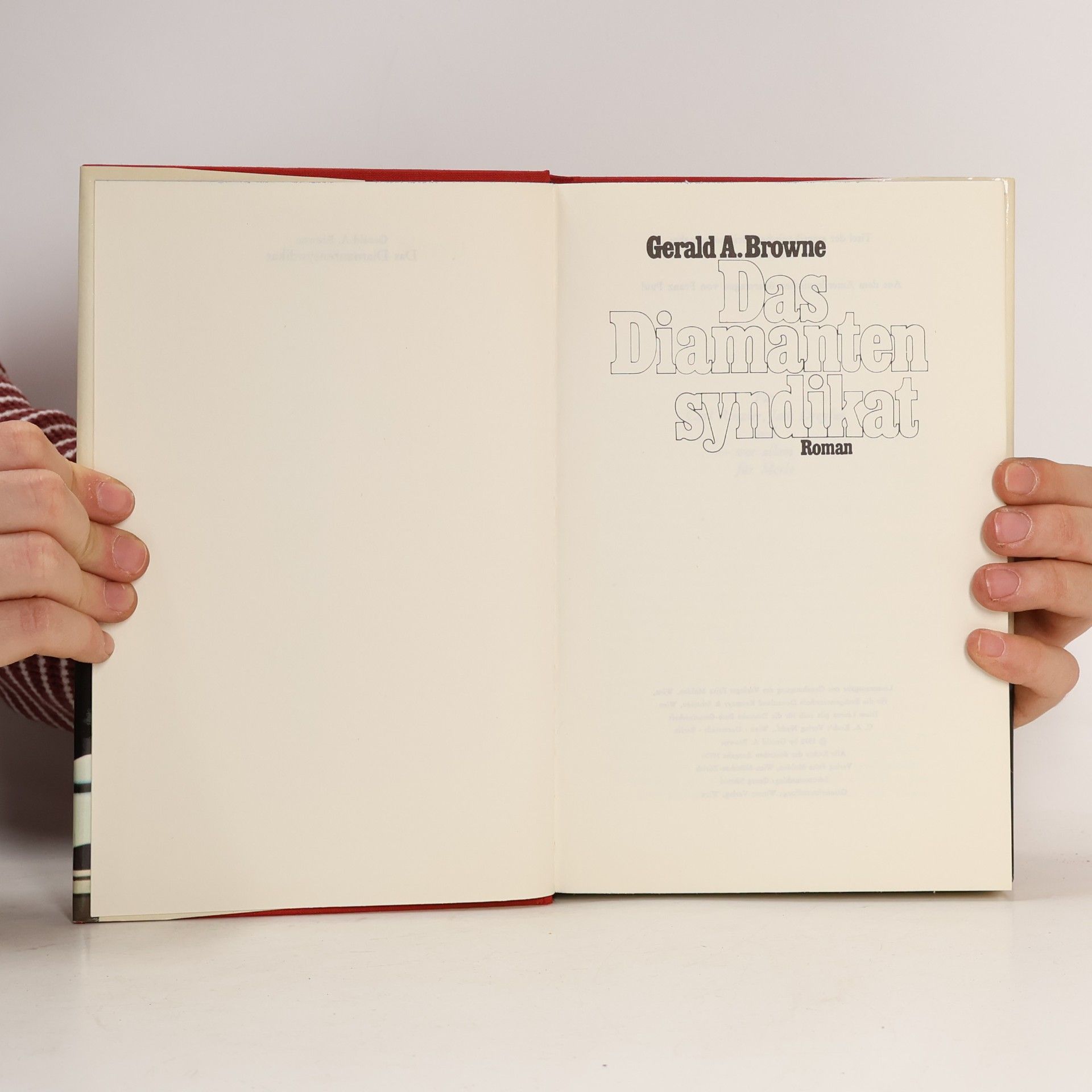 Gerald A. Browne Das Diamantensyndikat