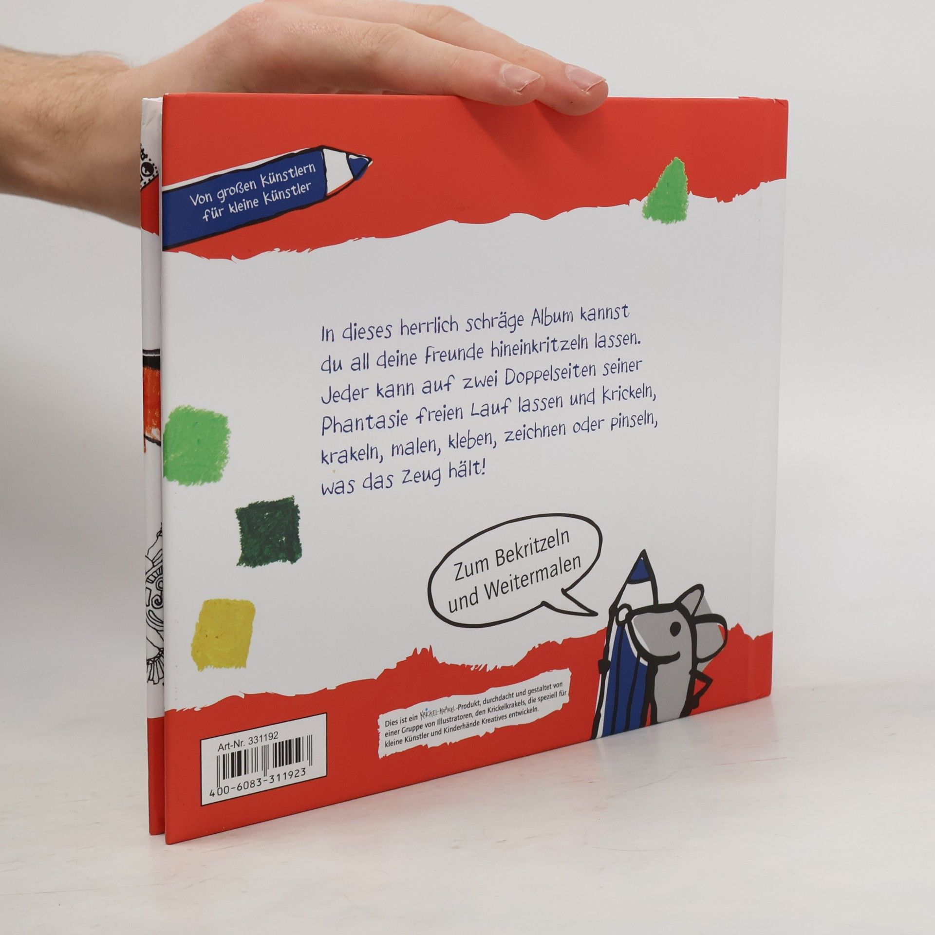 Die Krickelkrakels Mein Krickel-Krakel Freundebuch