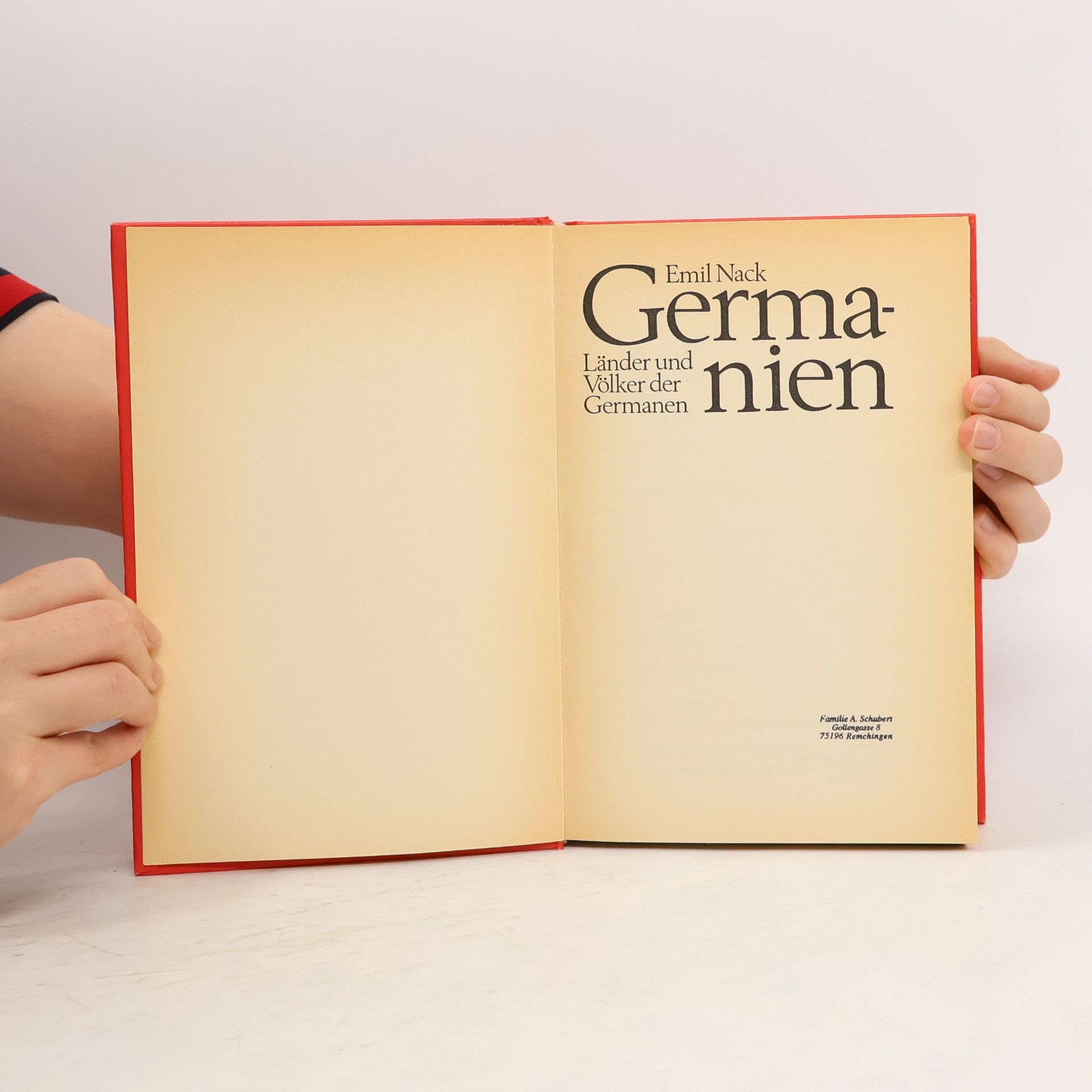 Emil Nack Germanien