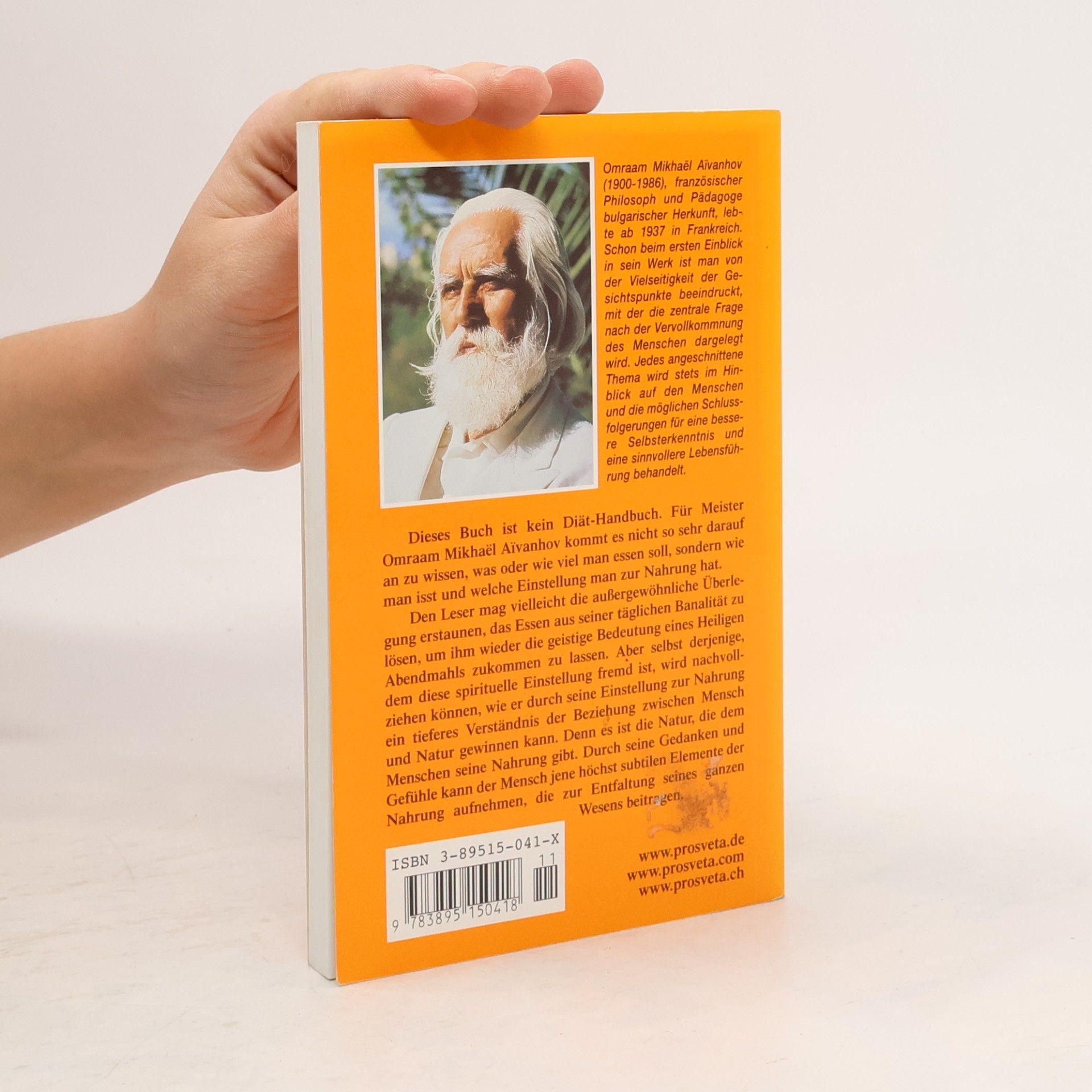 Omraam Mikhaël Aivanhov Yoga der Ernährung