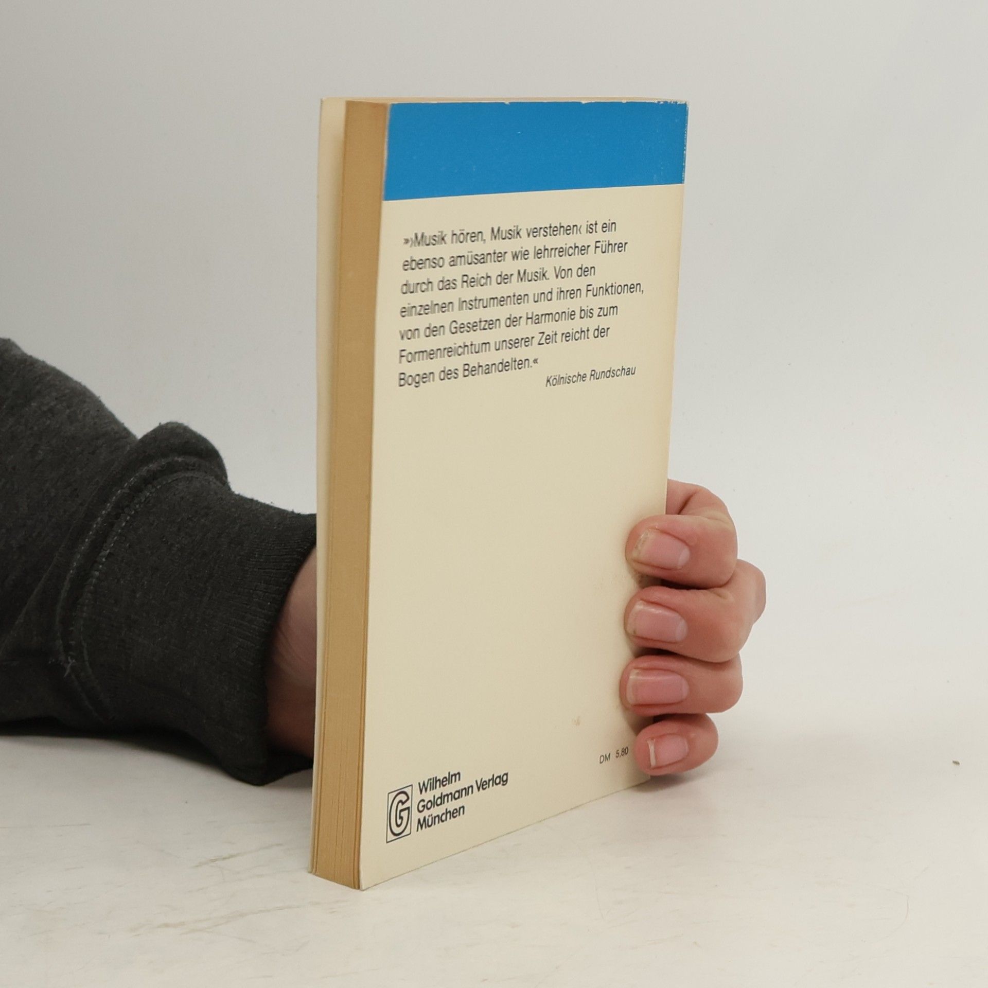 Kurt Pahlen Musik hören, Musik verstehen