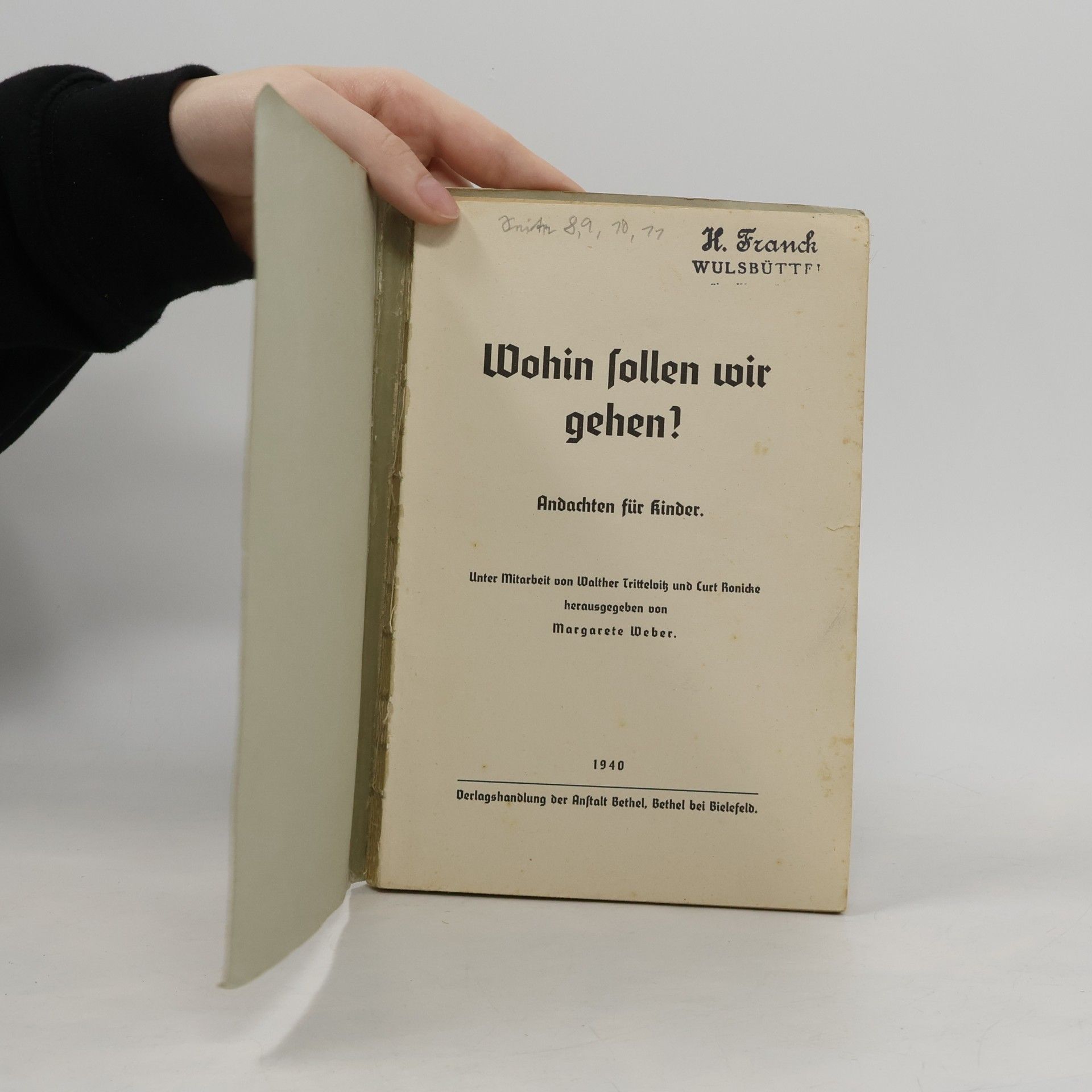 Autorenkollektiv Wohin sollen wir gehen?