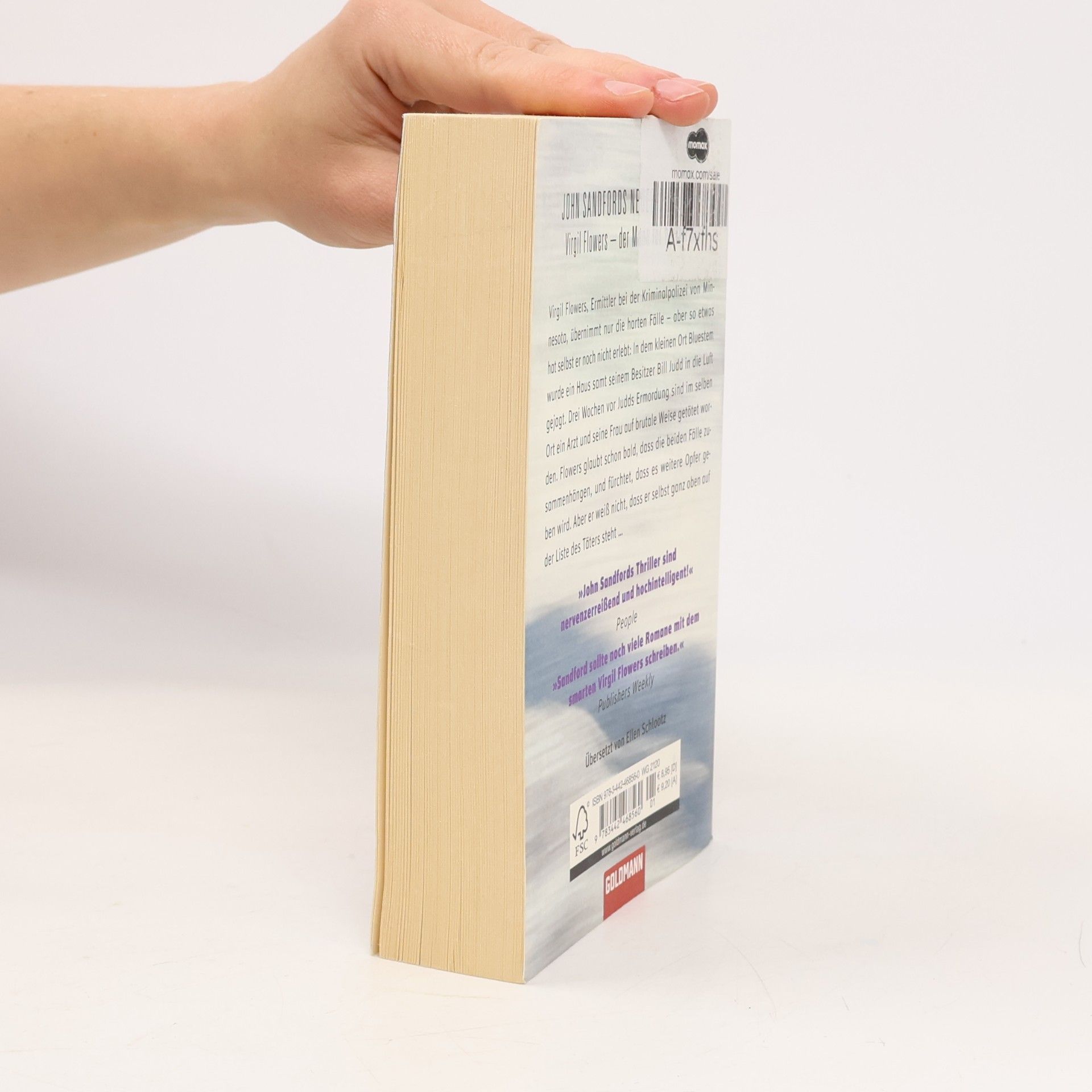 John Sandford Blinder Hass. Thriller