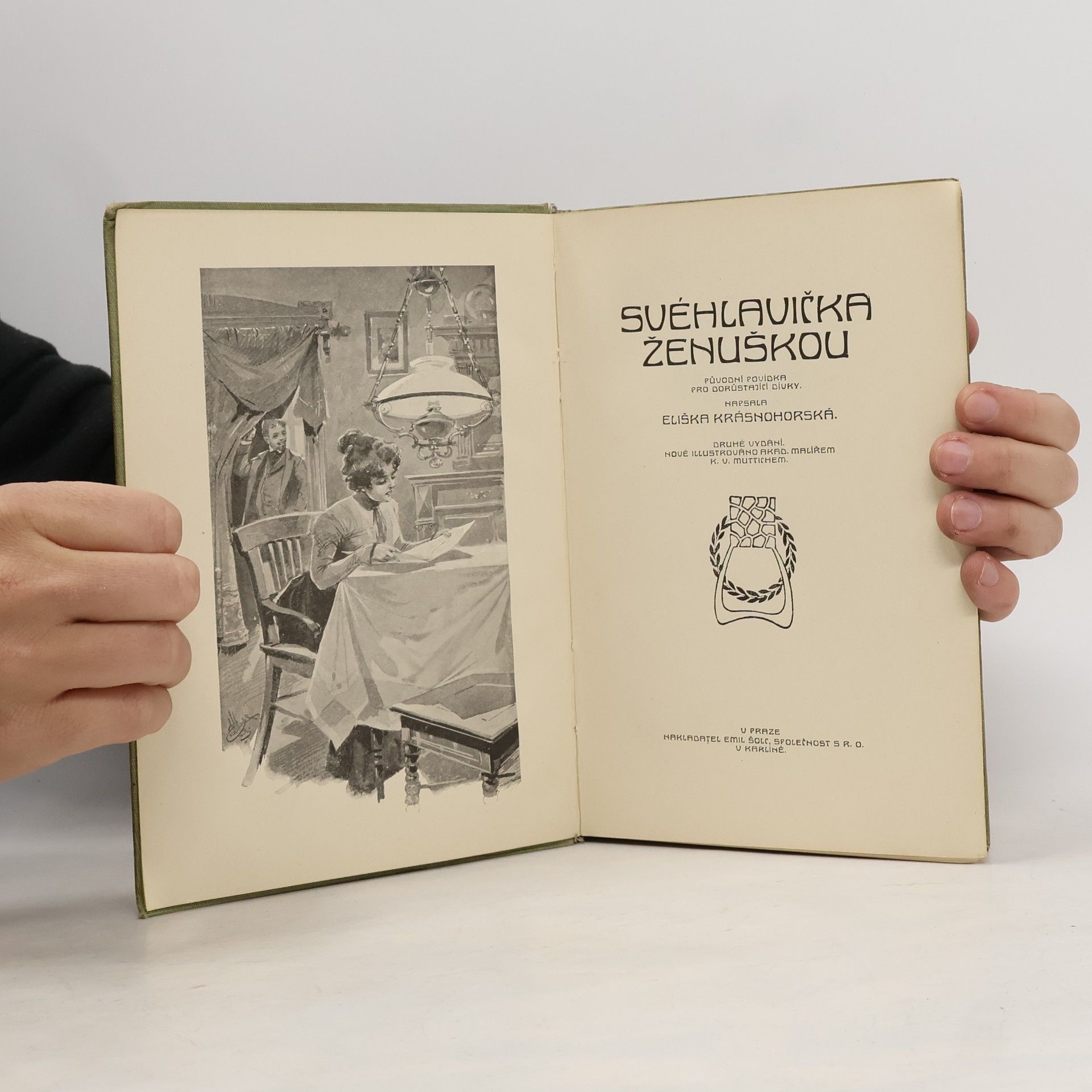 Eliška Krásnohorská Svéhlavička ženuškou
