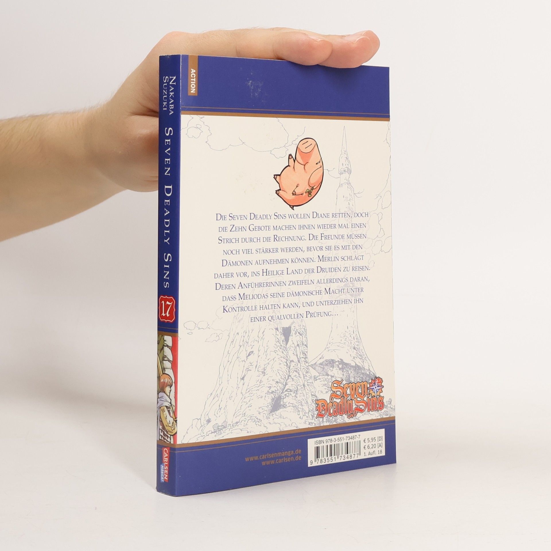 Nakaba Suzuki Seven deadly sins 17