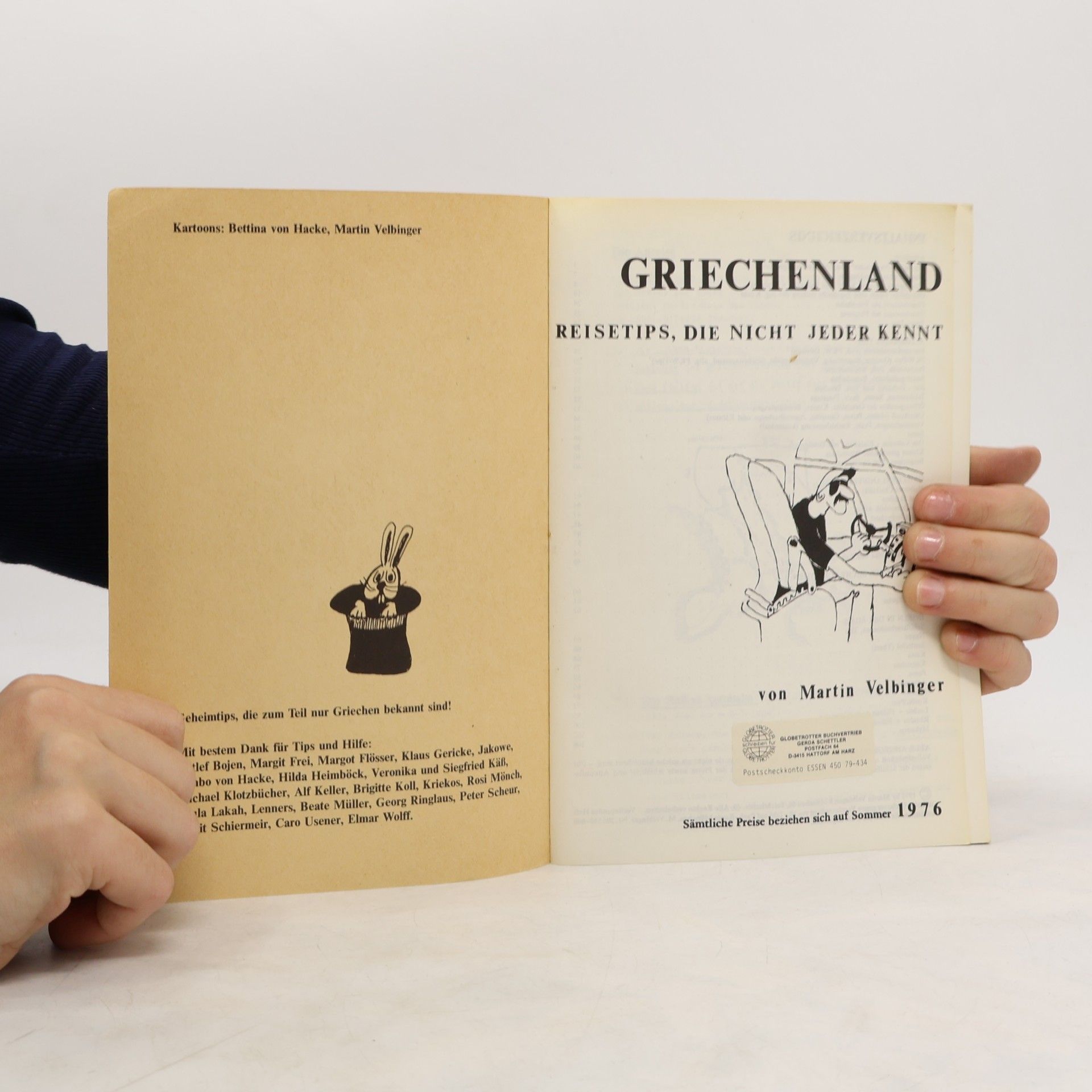 Martin Velbinger Griechenland Reisetips, die nicht jeder kennt
