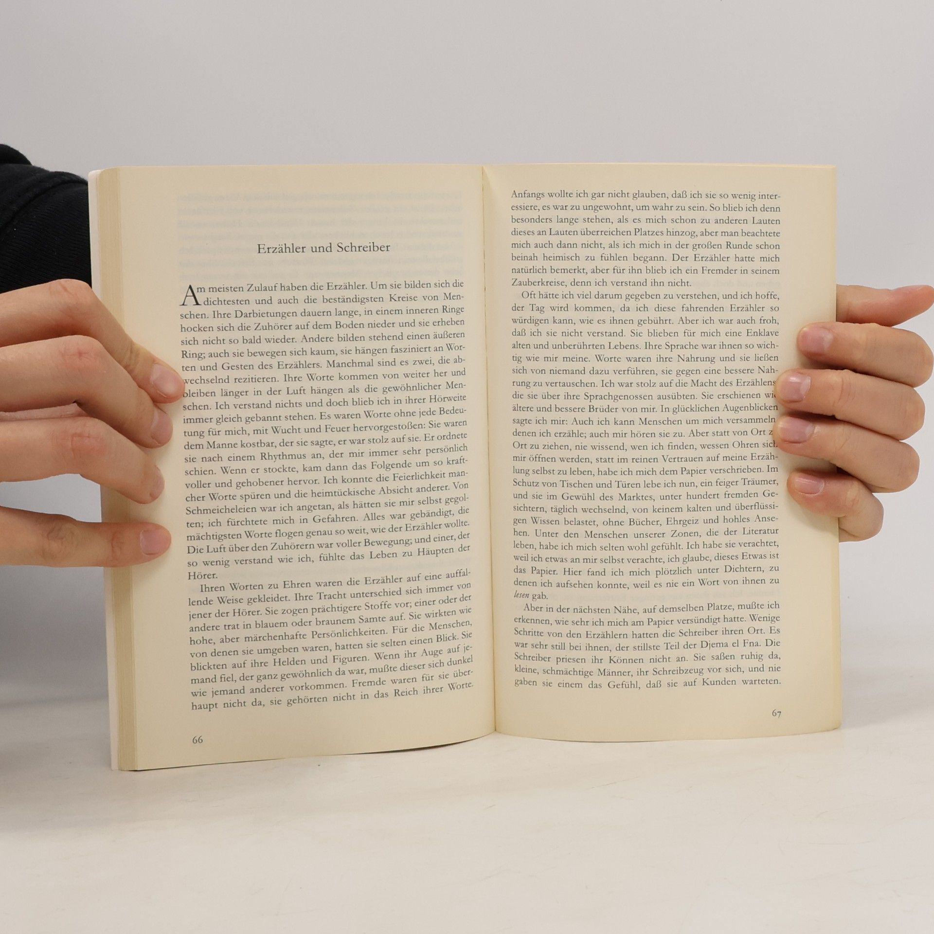 Elias Canetti Die Stimmen von Marrakesch