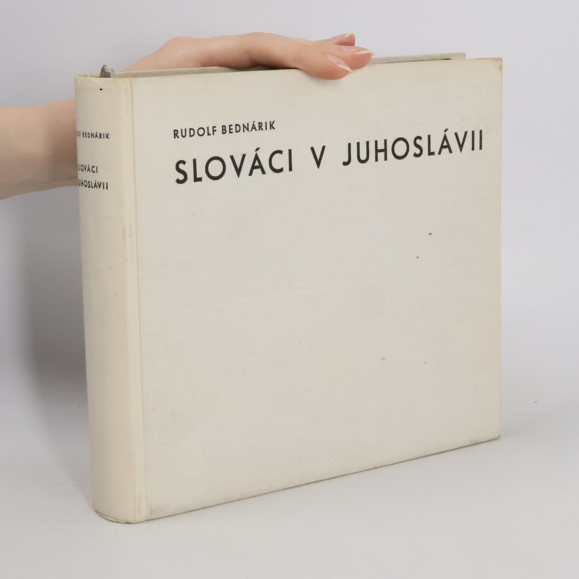 Rudolf Bednárik Slováci v Juhoslávii