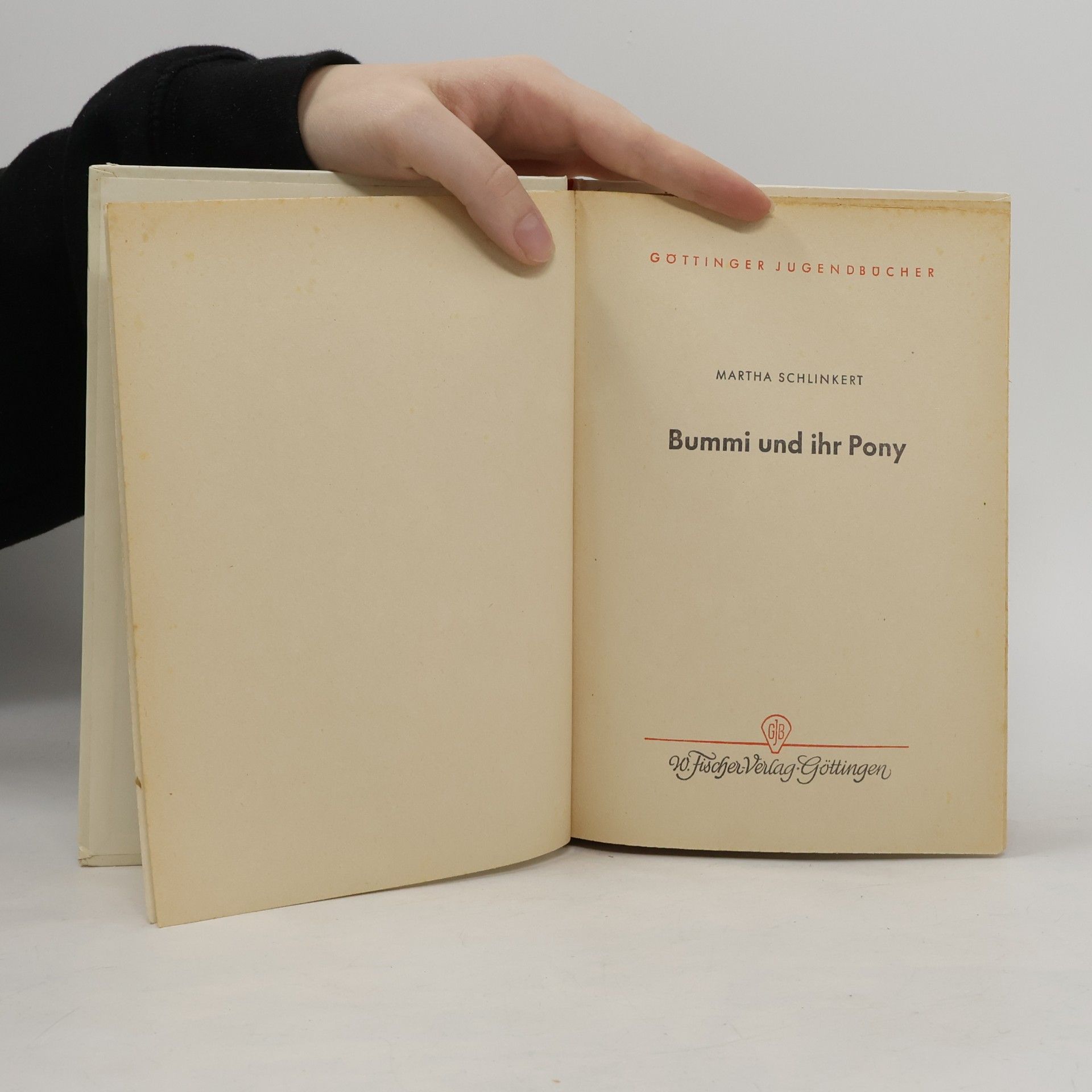 Martha Schlinkert Bummi und ihr Pony