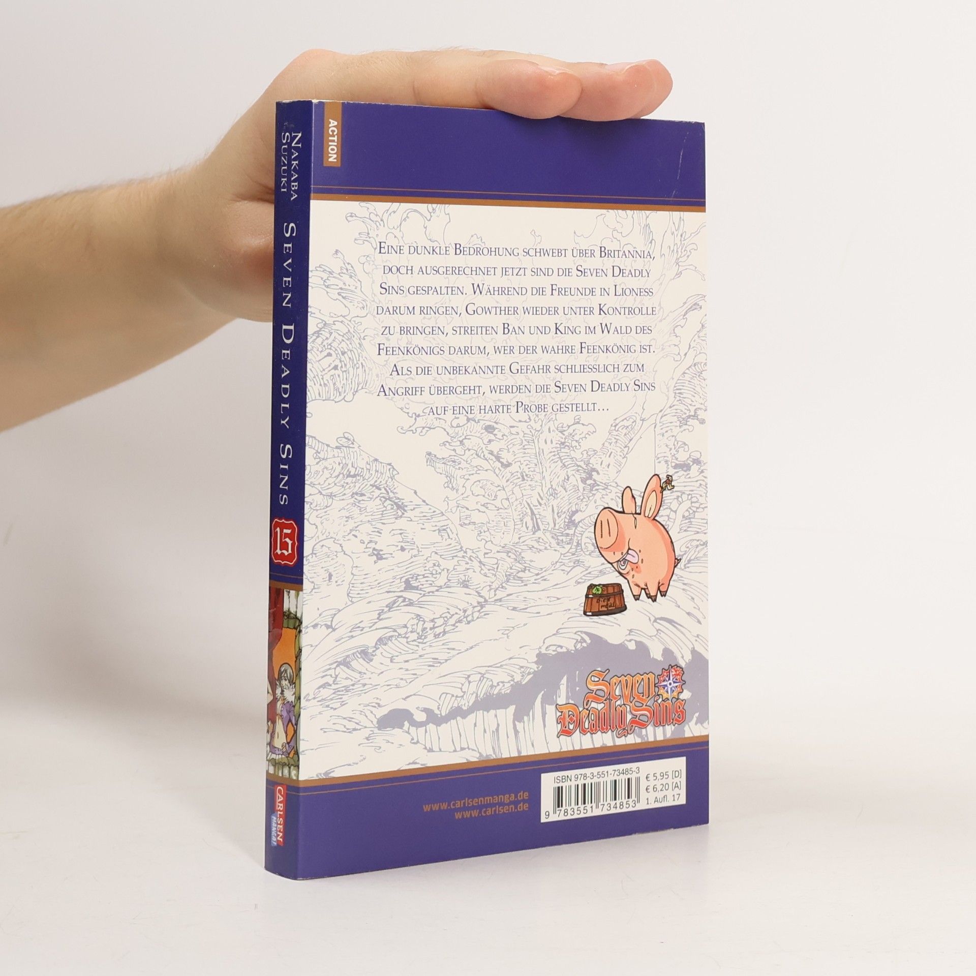 Nakaba Suzuki Seven deadly sins 15