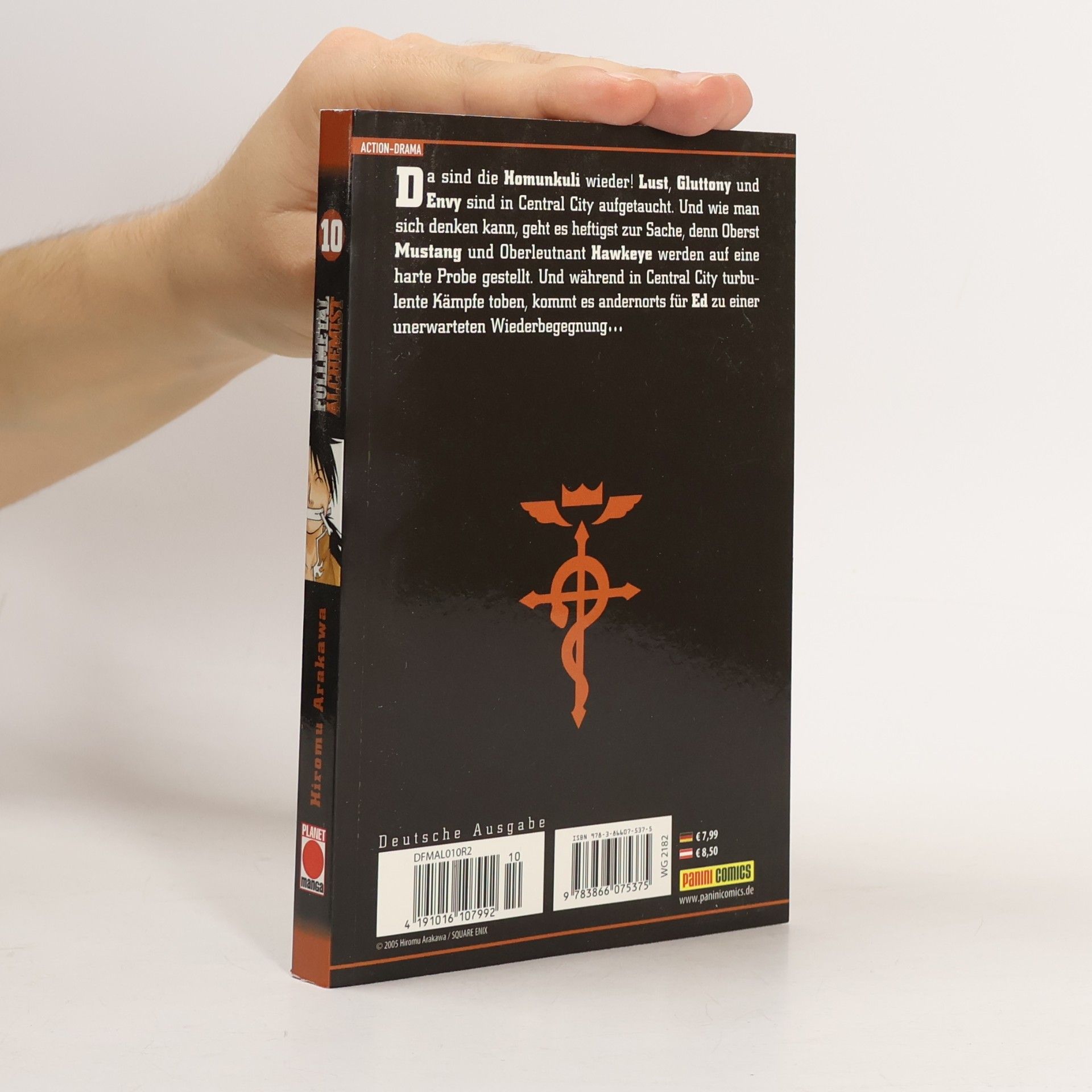 Hiromu Arakawa Fullmetal Alchemist. Bd.10
