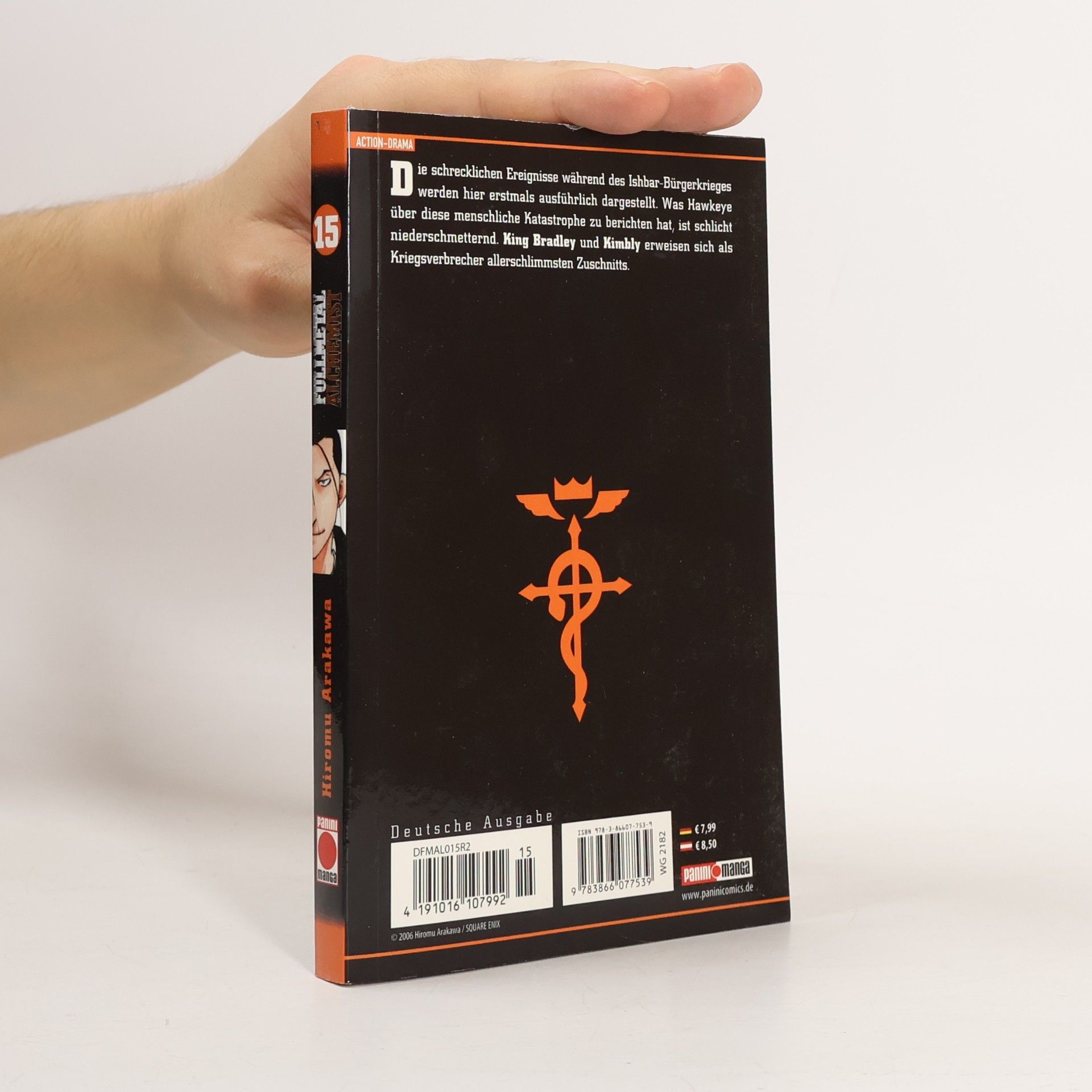 Hiromu Arakawa Fullmetal Alchemist. Bd.15