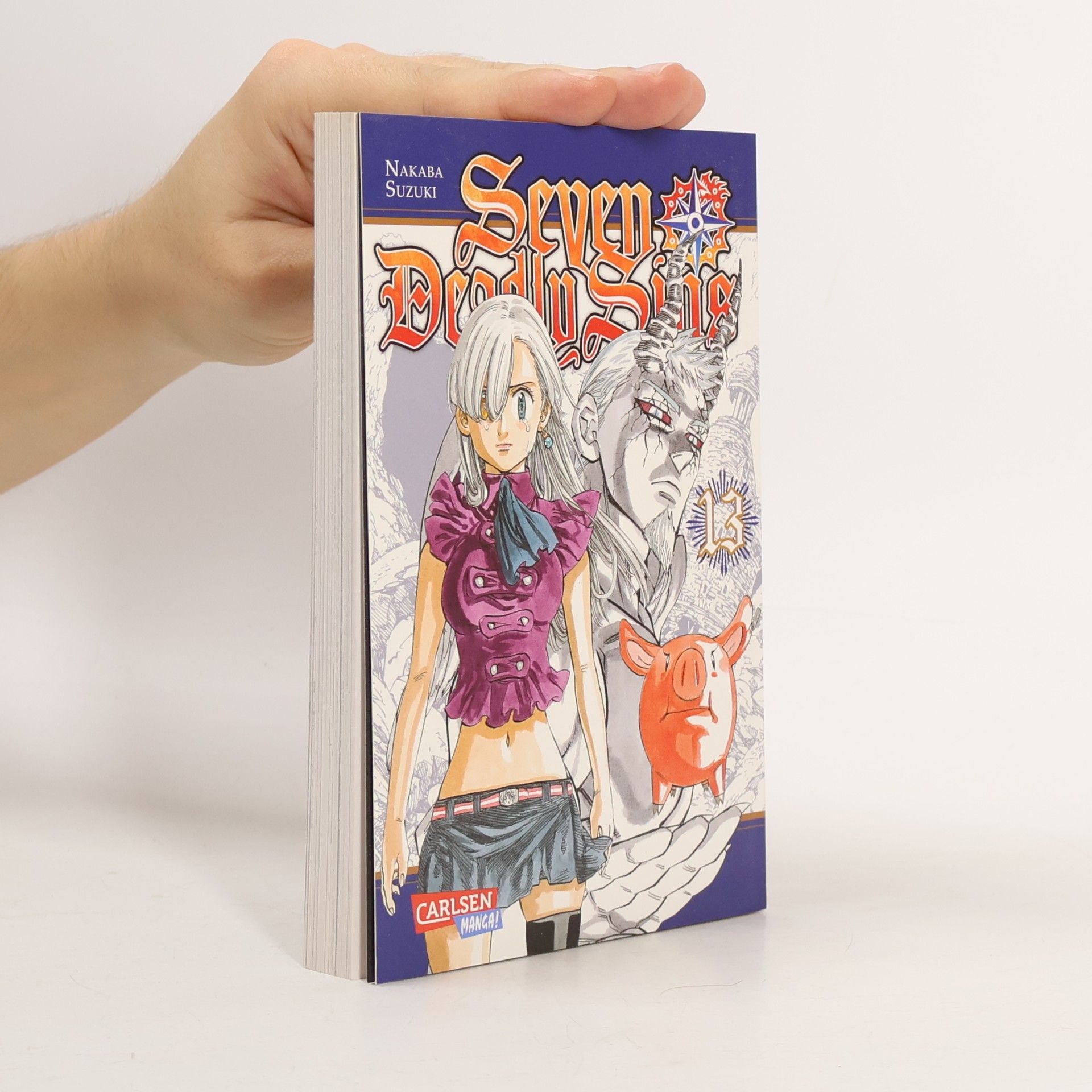 Nakaba Suzuki Seven deadly sins 13