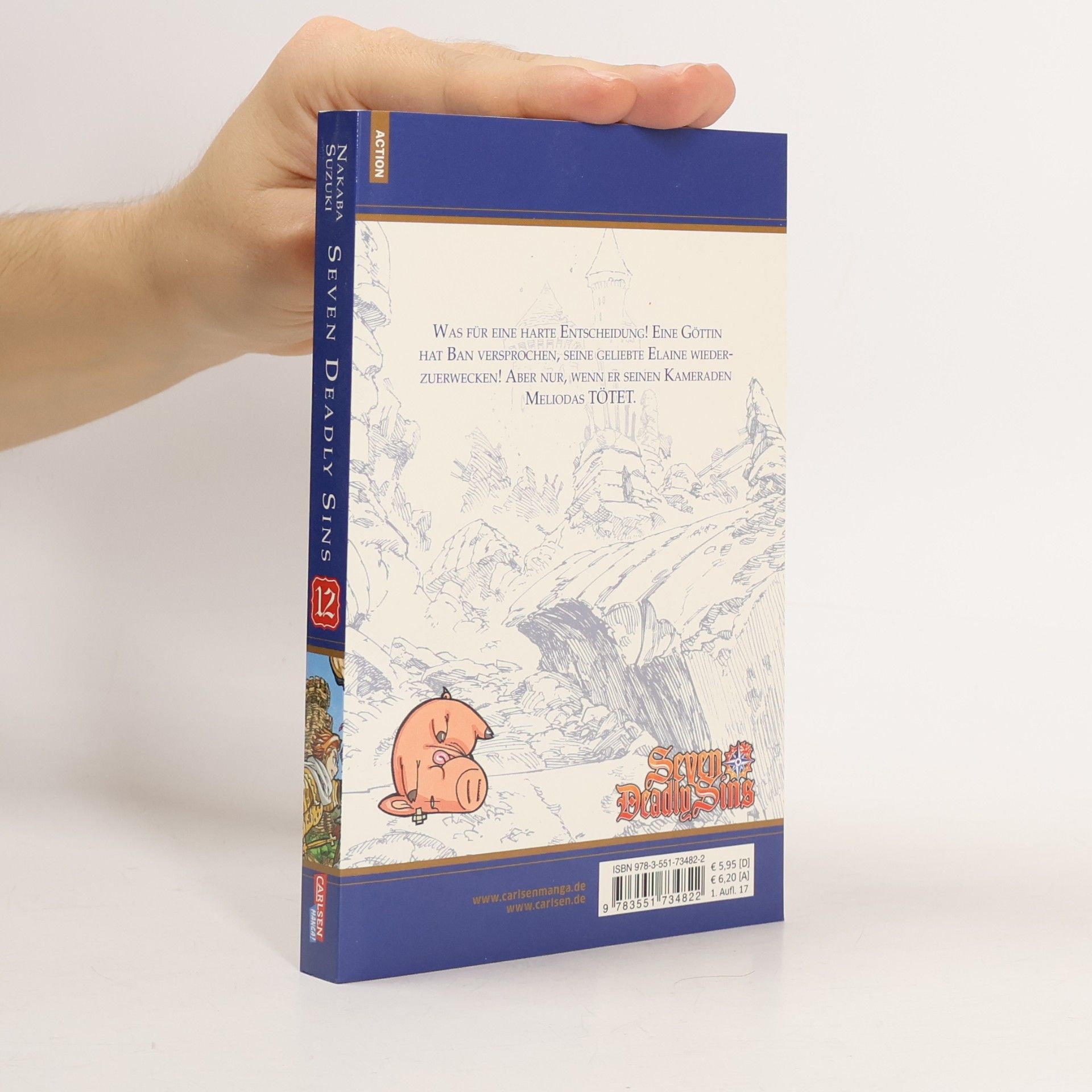 Nakaba Suzuki Seven deadly sins 12