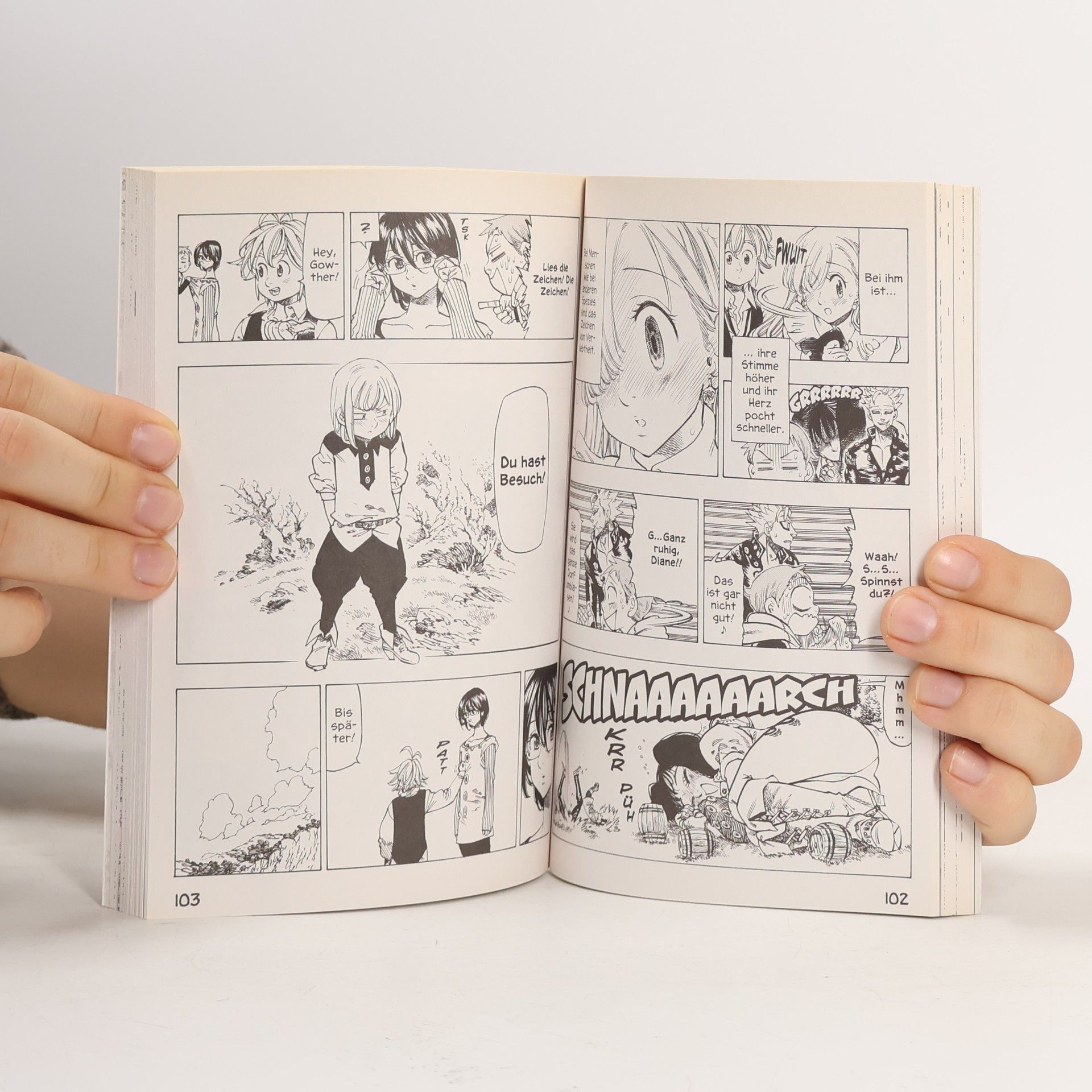 Nakaba Suzuki Seven deadly sins 8