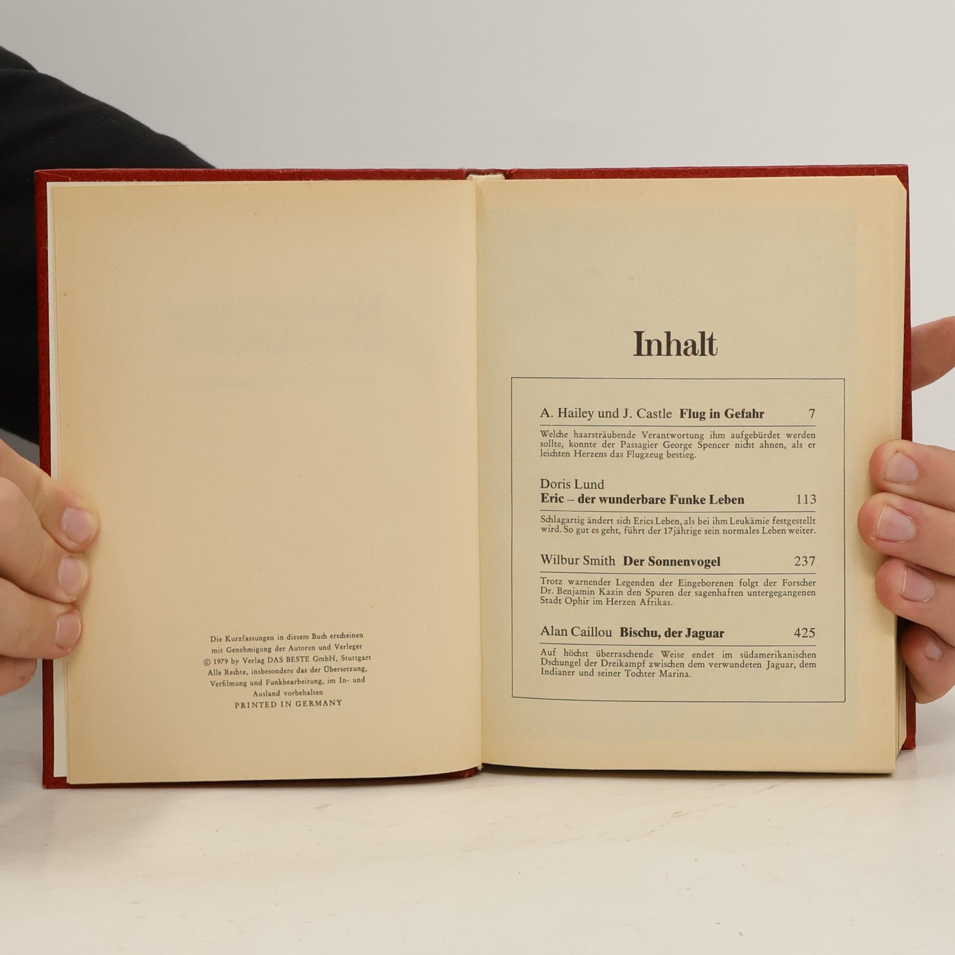 Alan Caillou Reader's Digest Auswahlbücher