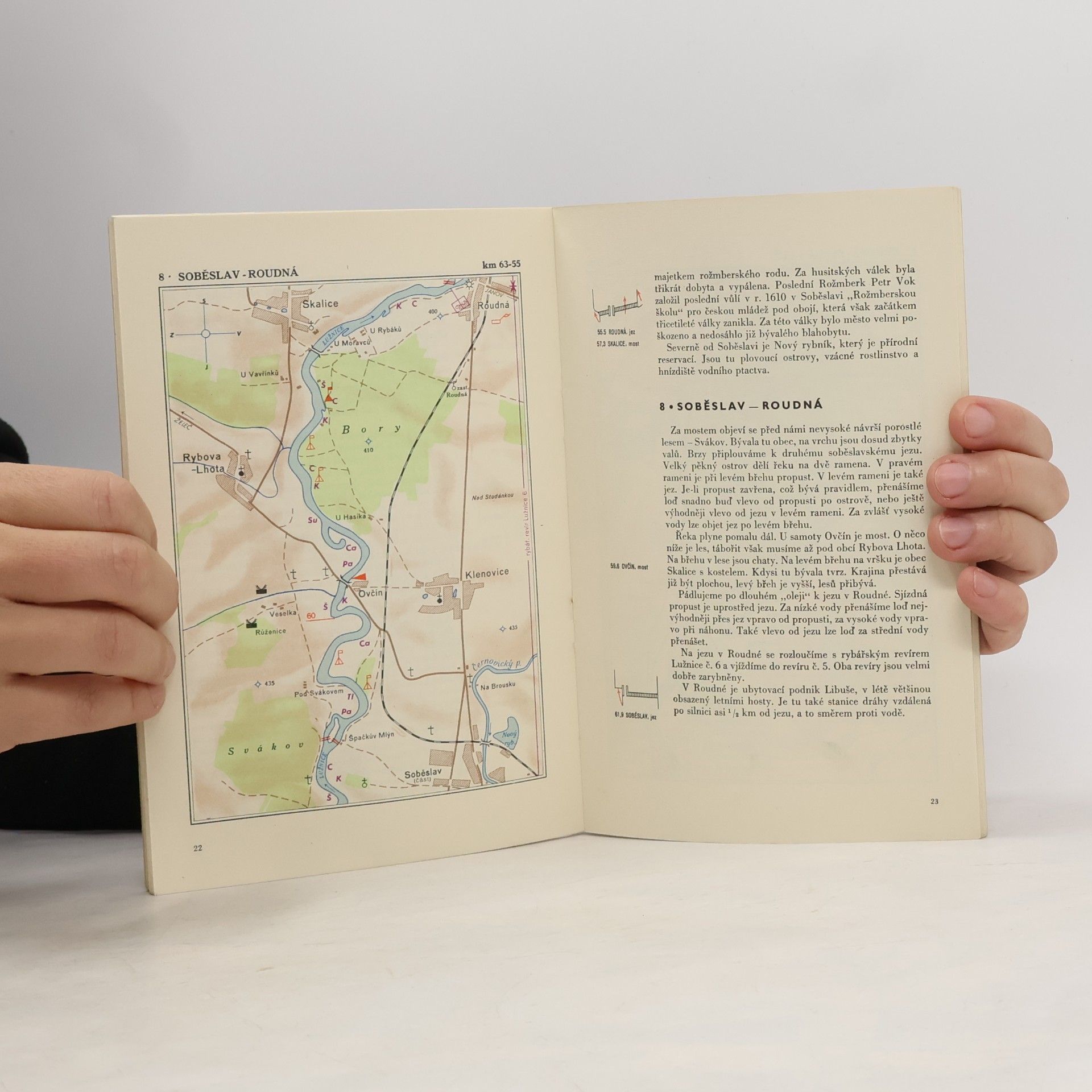 Collectif d'auteurs Vodácká a rybářská mapa Lužnice