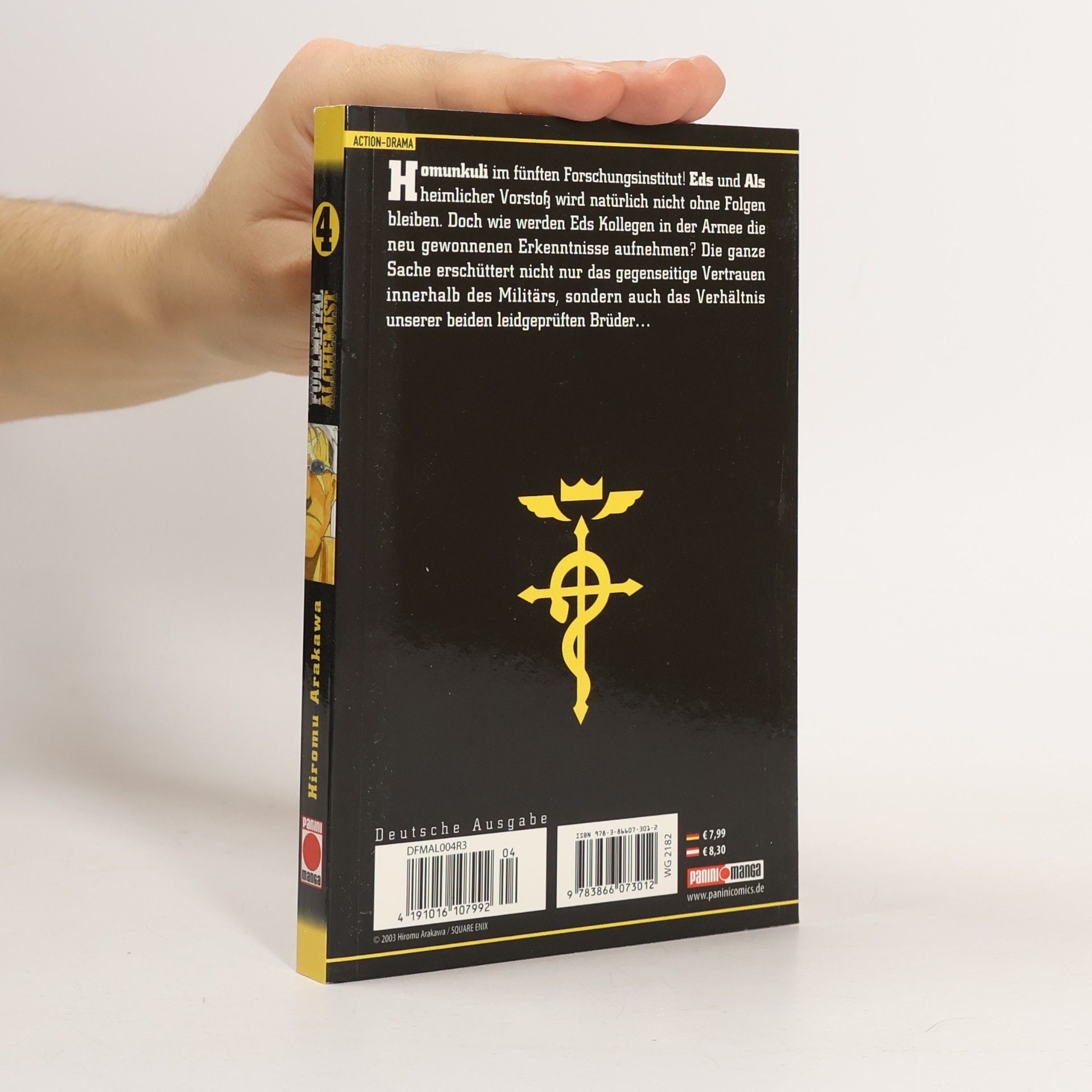 Hiromu Arakawa Fullmetal Alchemist 4