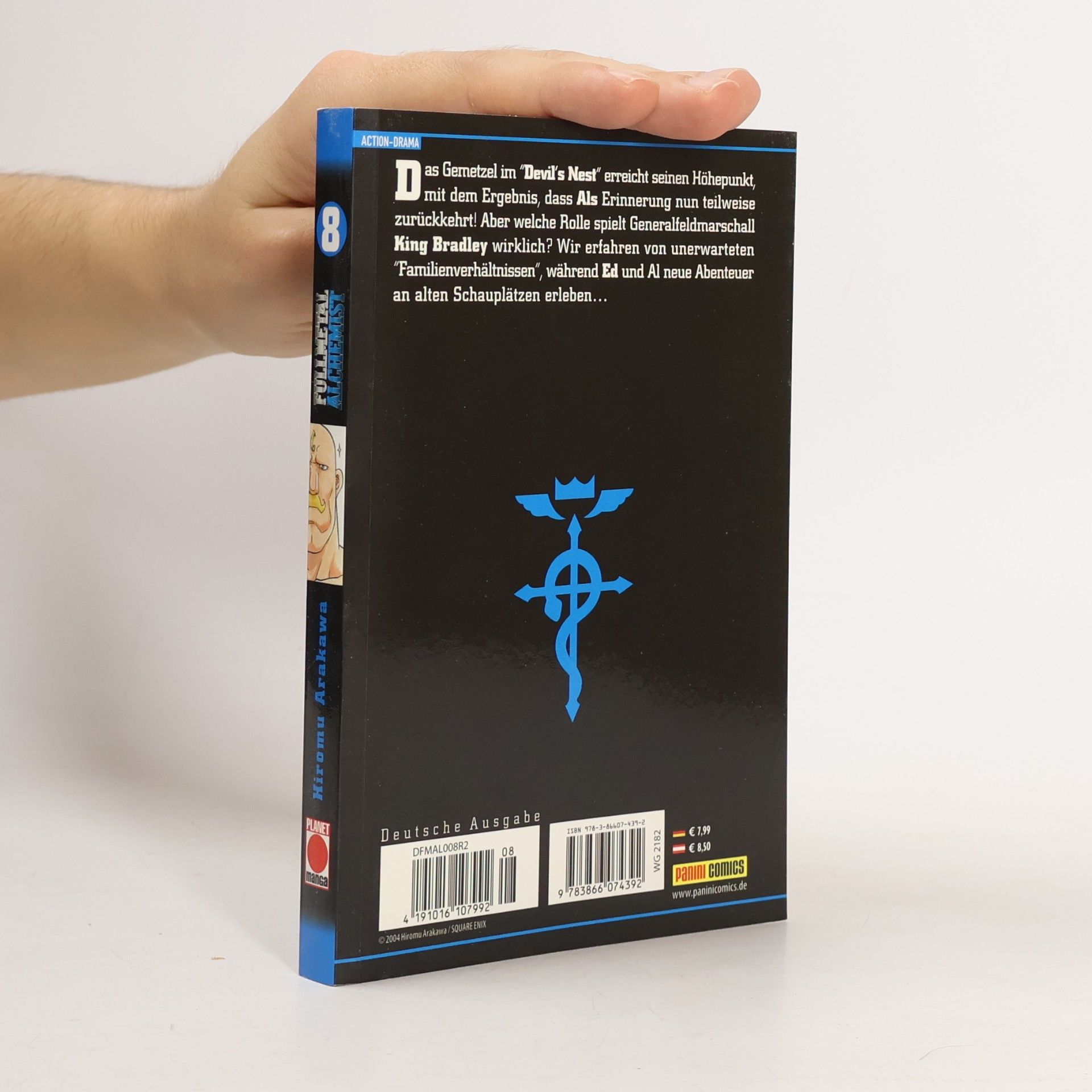 Hiromi Arakawa Fullmetal Alchemist 8