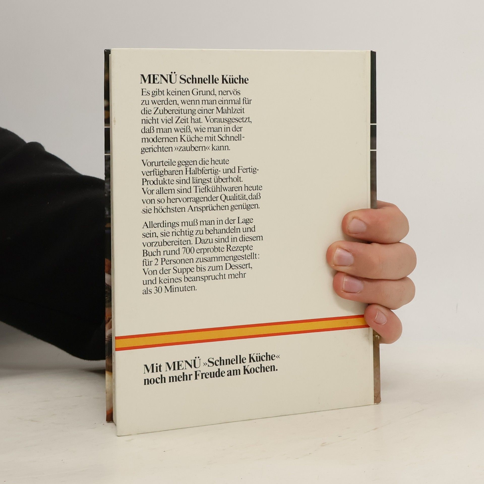 Ingrid Seemann Menu. Schnelle Küche