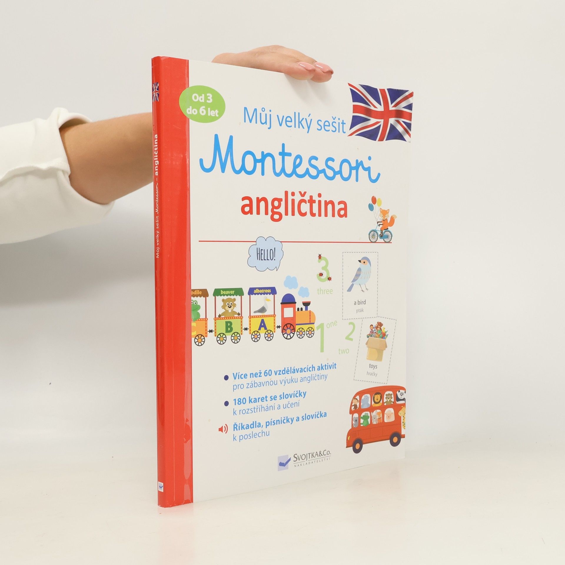 Můj velký sešit Montessori. Angličtina