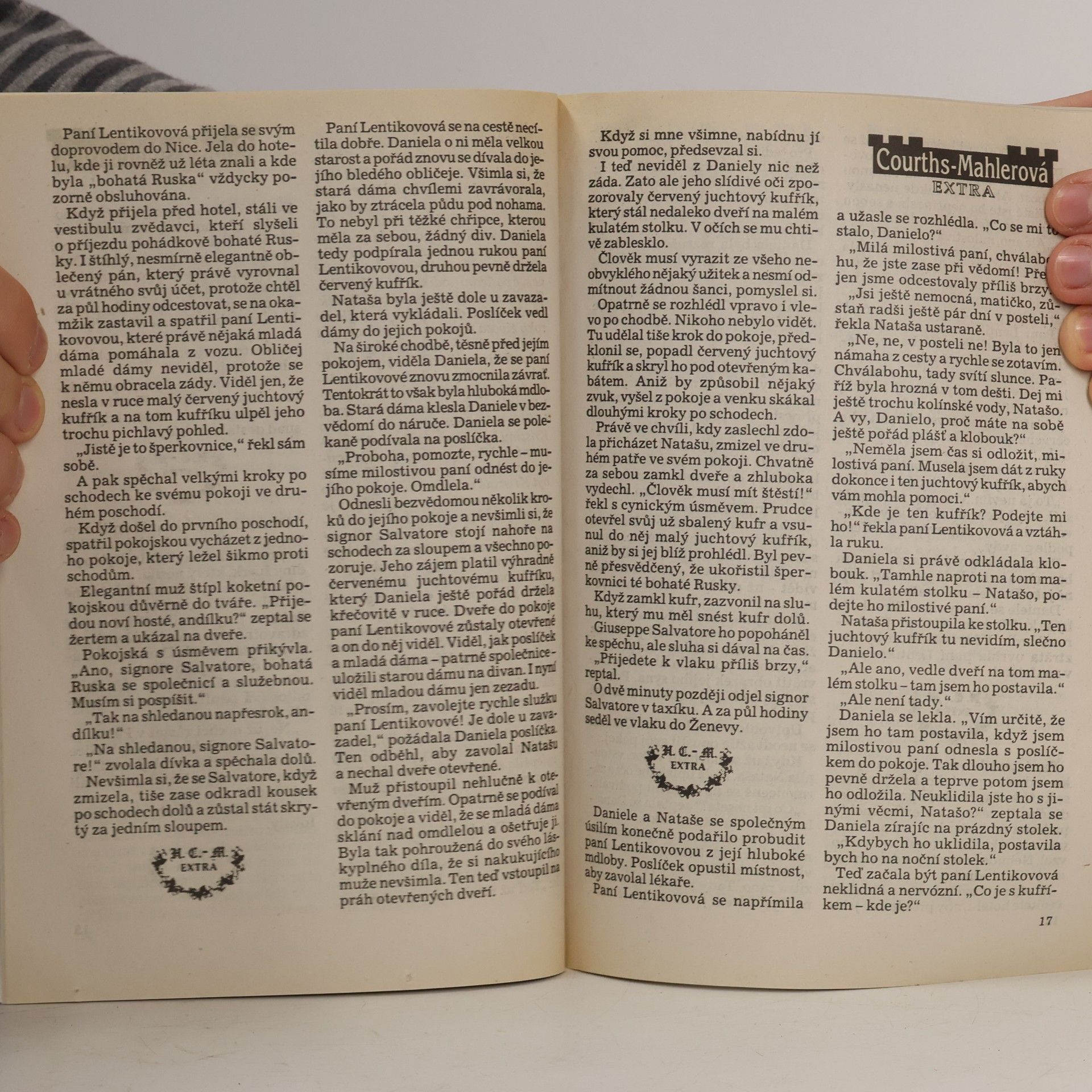 Autorenkollektiv 3x Hedwiga Courths Mahlerová